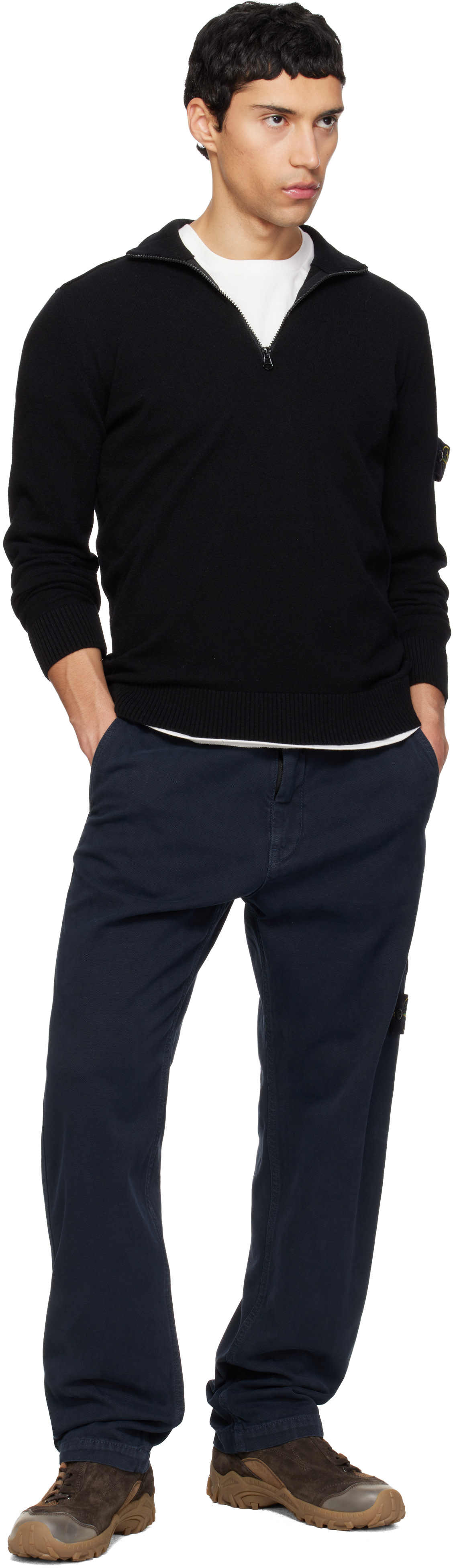 Stone Island - Pull 5100012 noir