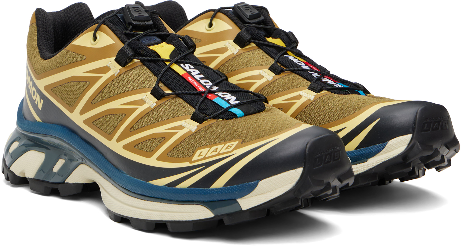 Salomon: Khaki XT-6 Sneakers | SSENSE Taiwan