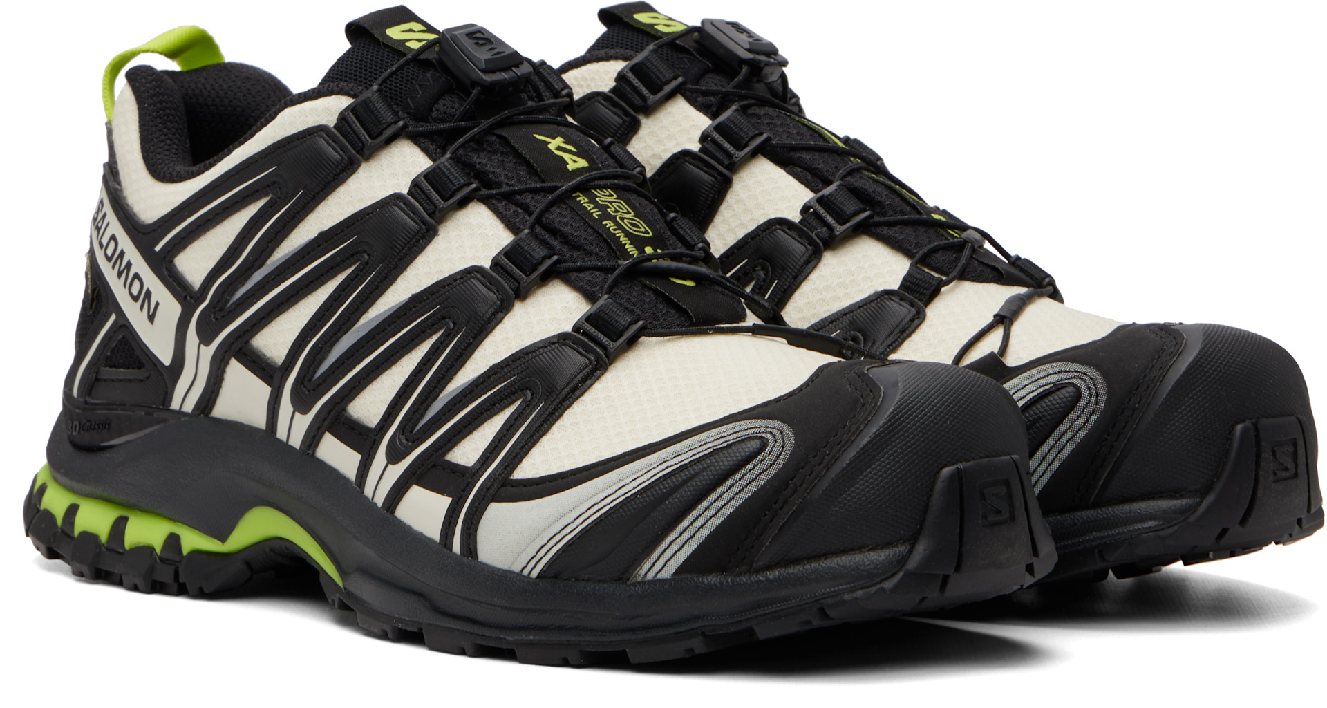 Salomon: Black & Off-White XA Pro 3D GORE-TEX Sneakers | SSENSE