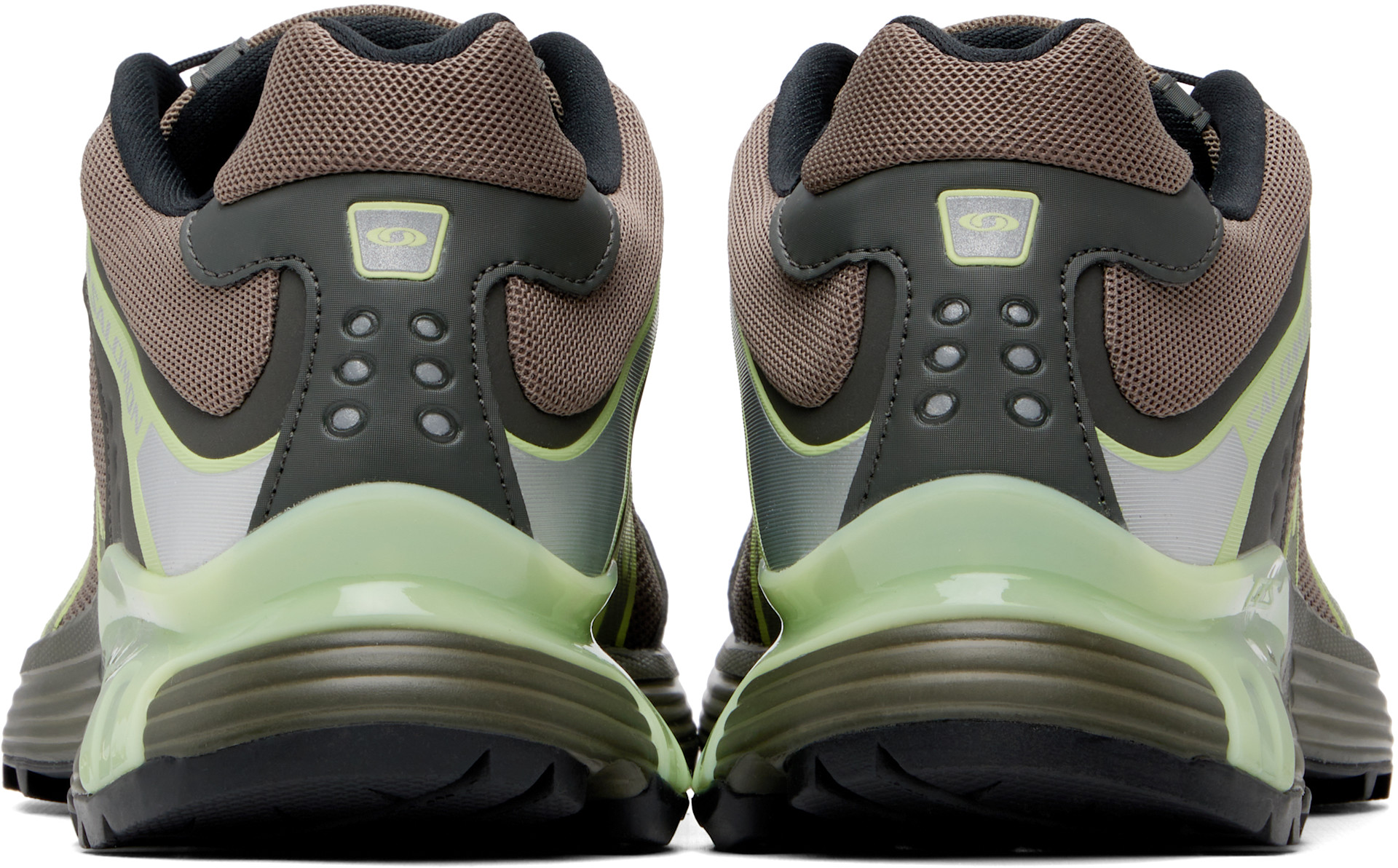 Salomon - Baskets XT-Whisper brun et vert
