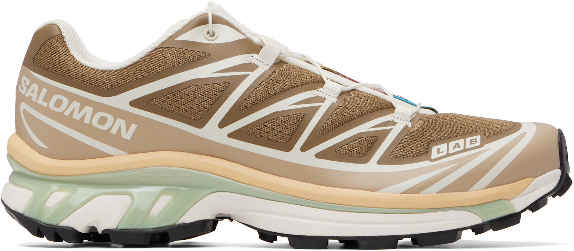 Salomon: ブラウン XT-6 スニーカー | SSENSE 日本