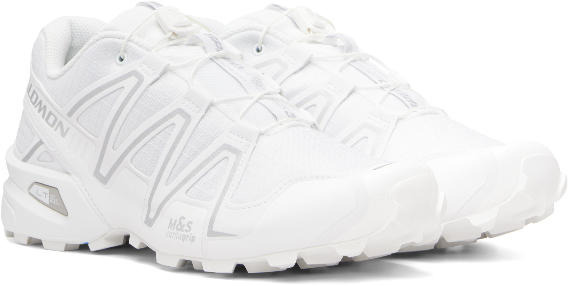 Salomon: White Speedcross 3 Sneakers | SSENSE