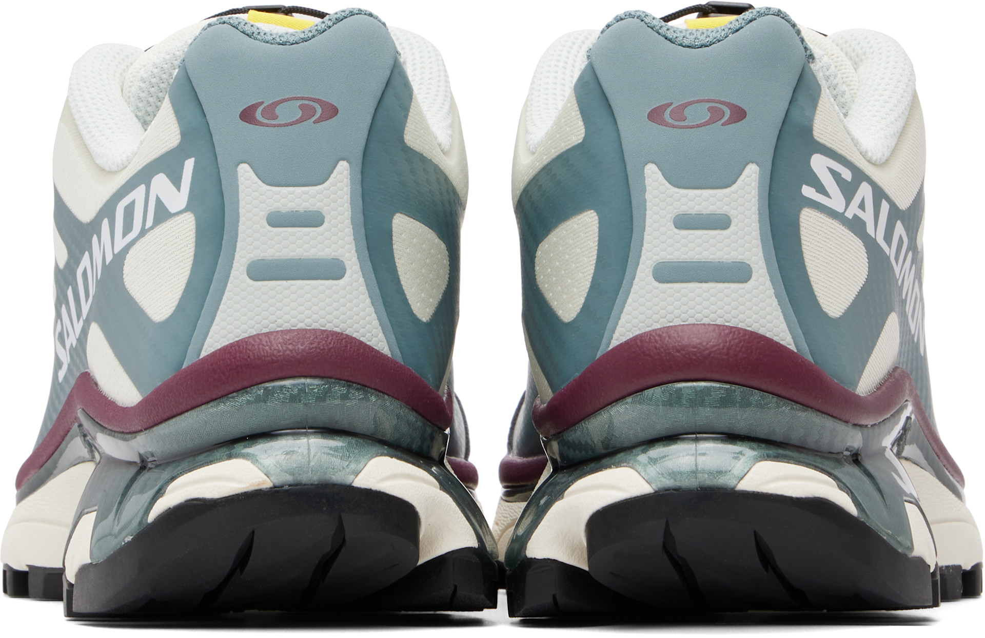 Salomon - Baskets XT-4 OG blanc cassé et bleu