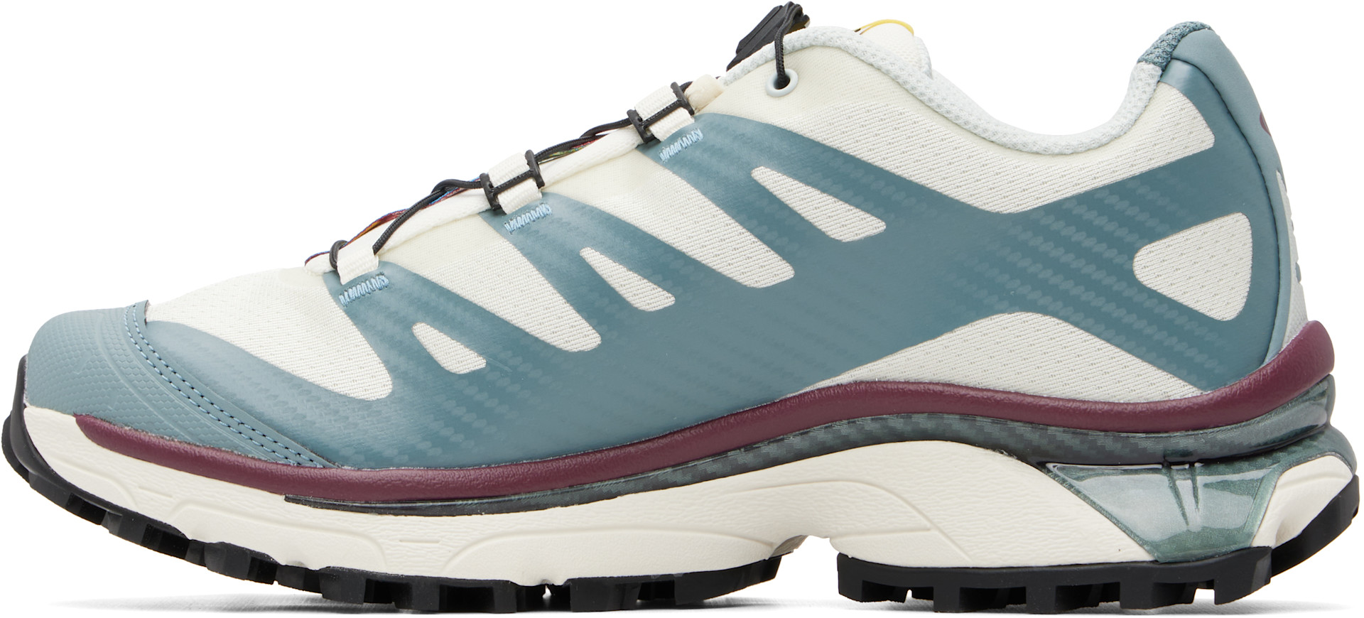 Salomon - Baskets XT-4 OG blanc cassé et bleu
