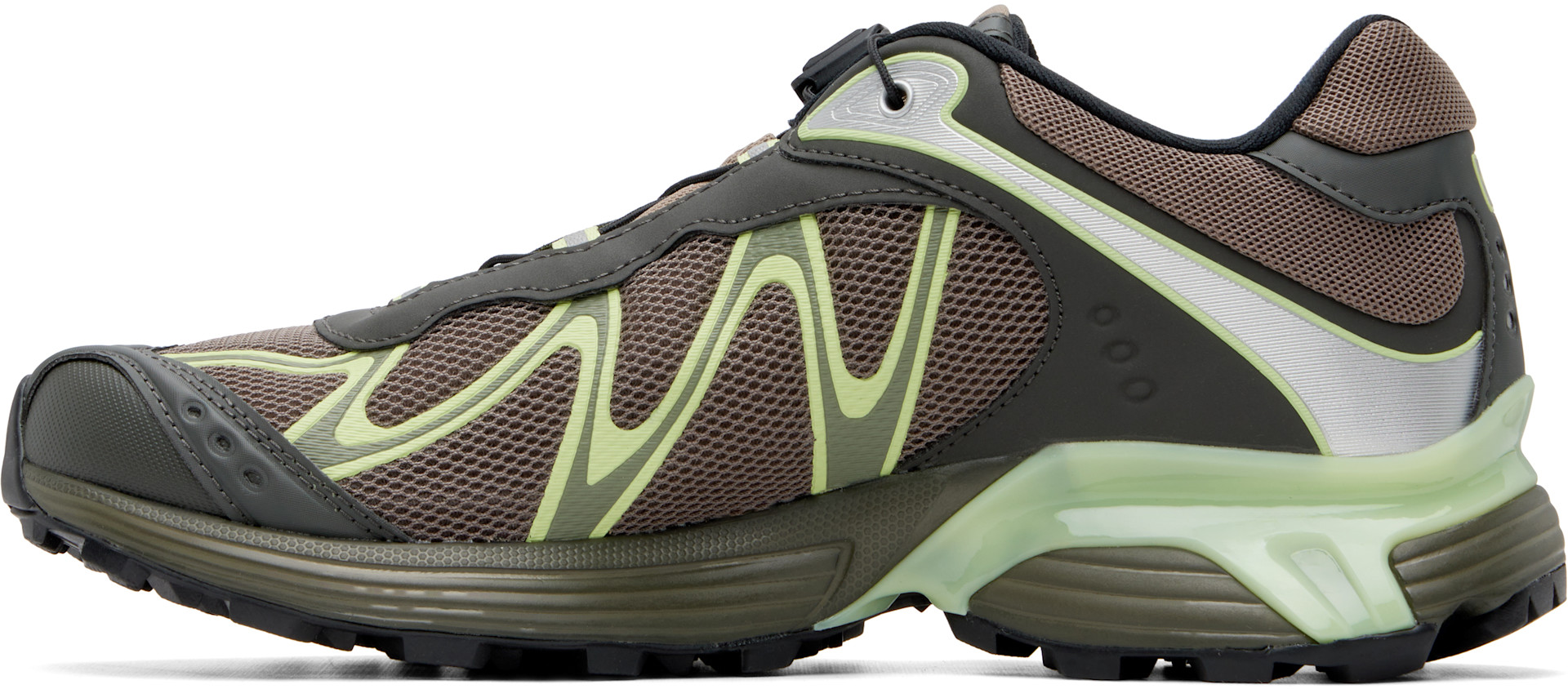 Salomon - Baskets XT-Whisper brun et vert