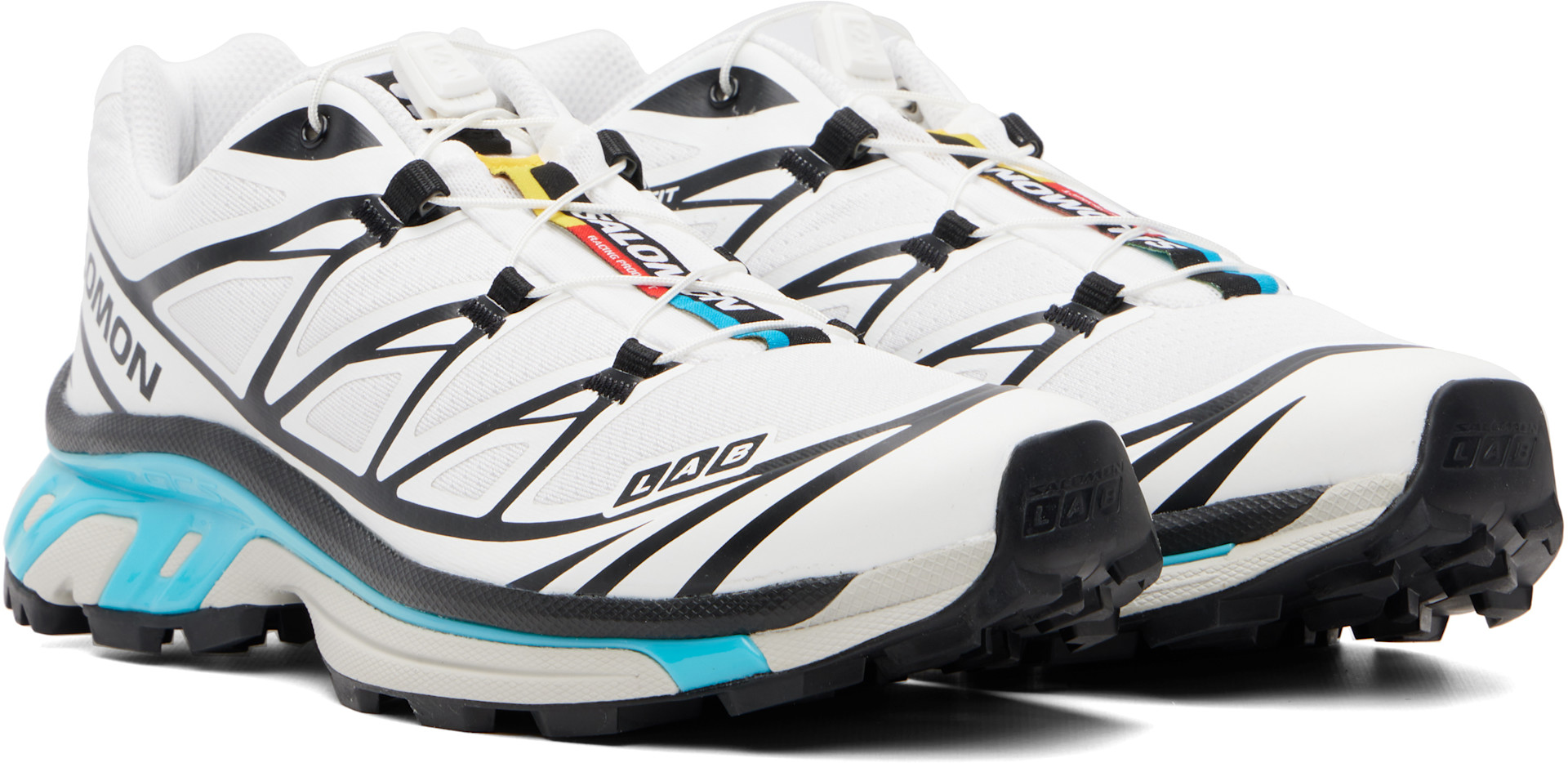 Salomon - Baskets XT-6 blanches