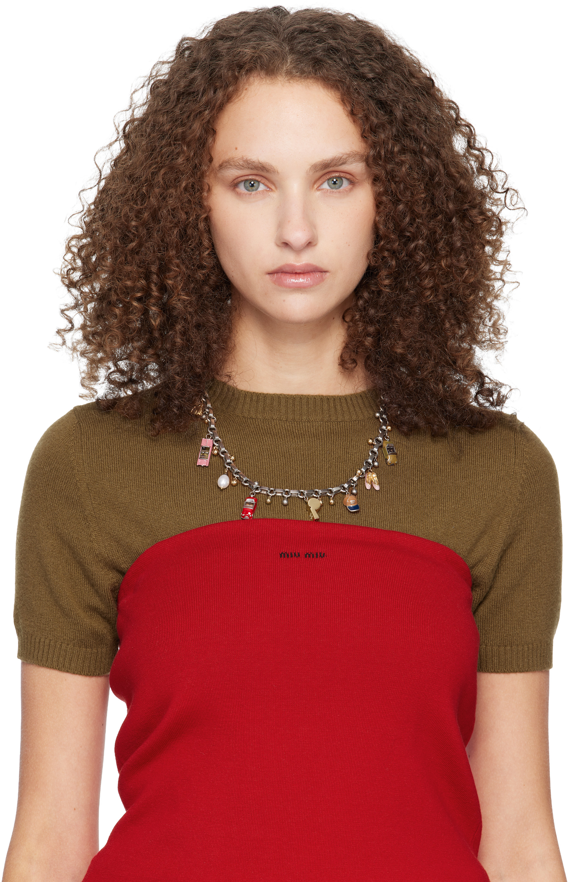 Miu Miu - Collier à breloques