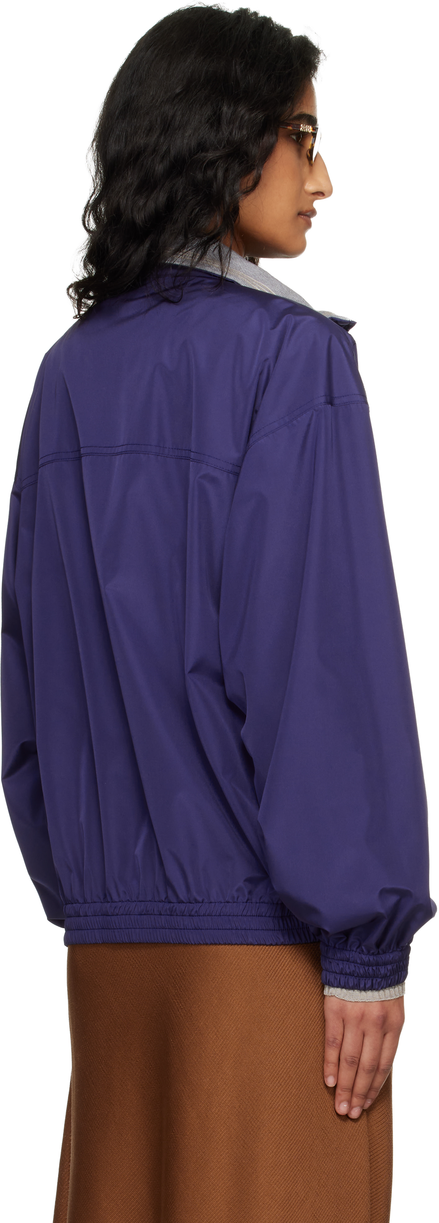 Miu Miu - Navy Technical Blouson Jacket