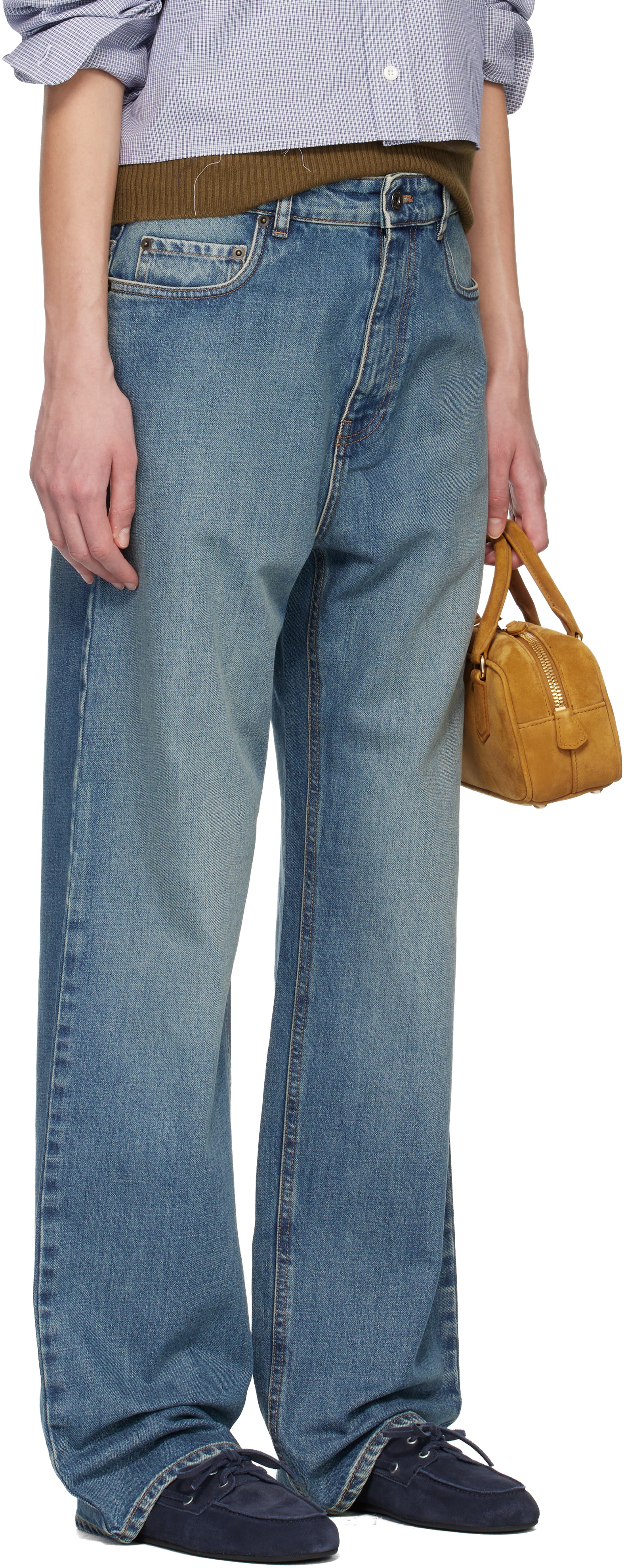 Miu Miu - Jean bleu en denim