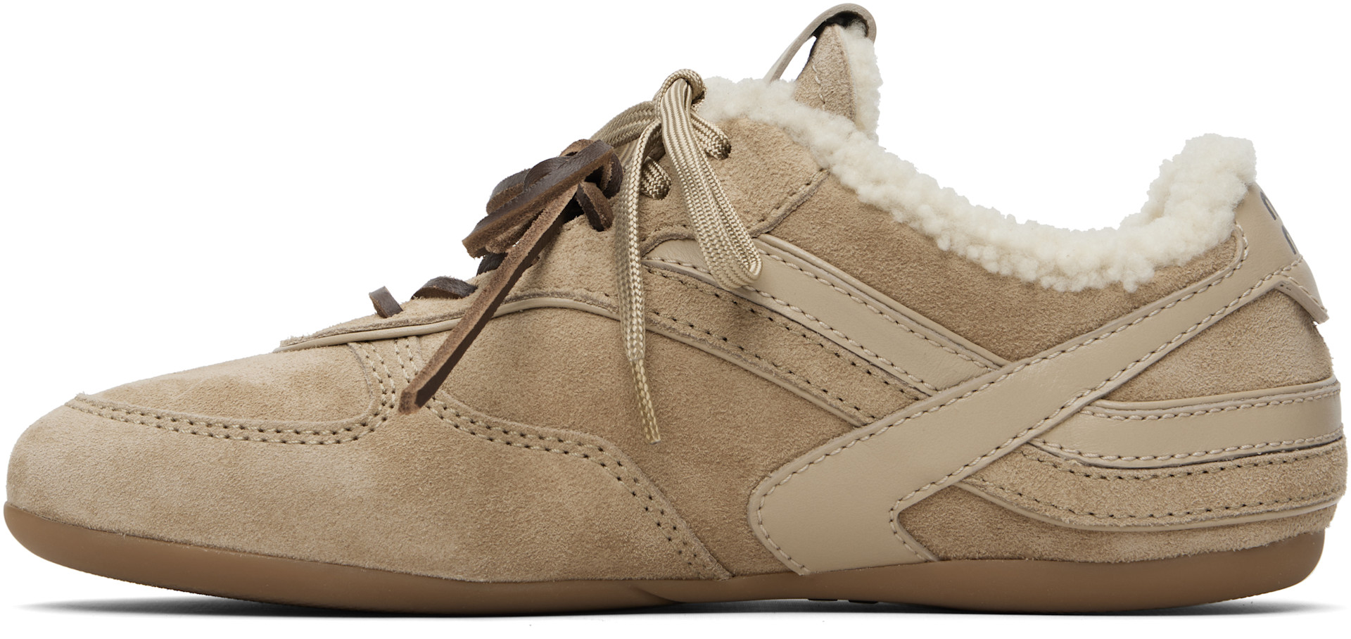 Miu Miu - Baskets Gymnasium beiges
