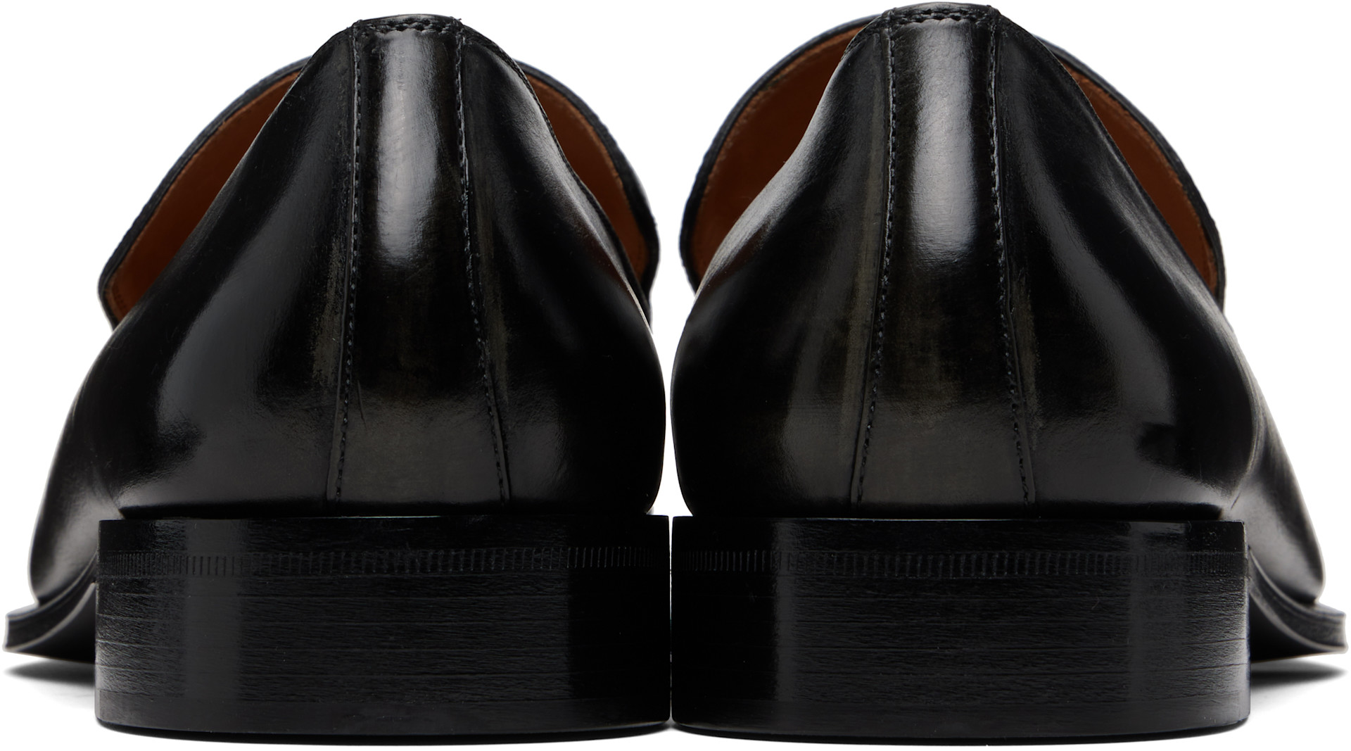 Miu Miu - Black Leather Loafers
