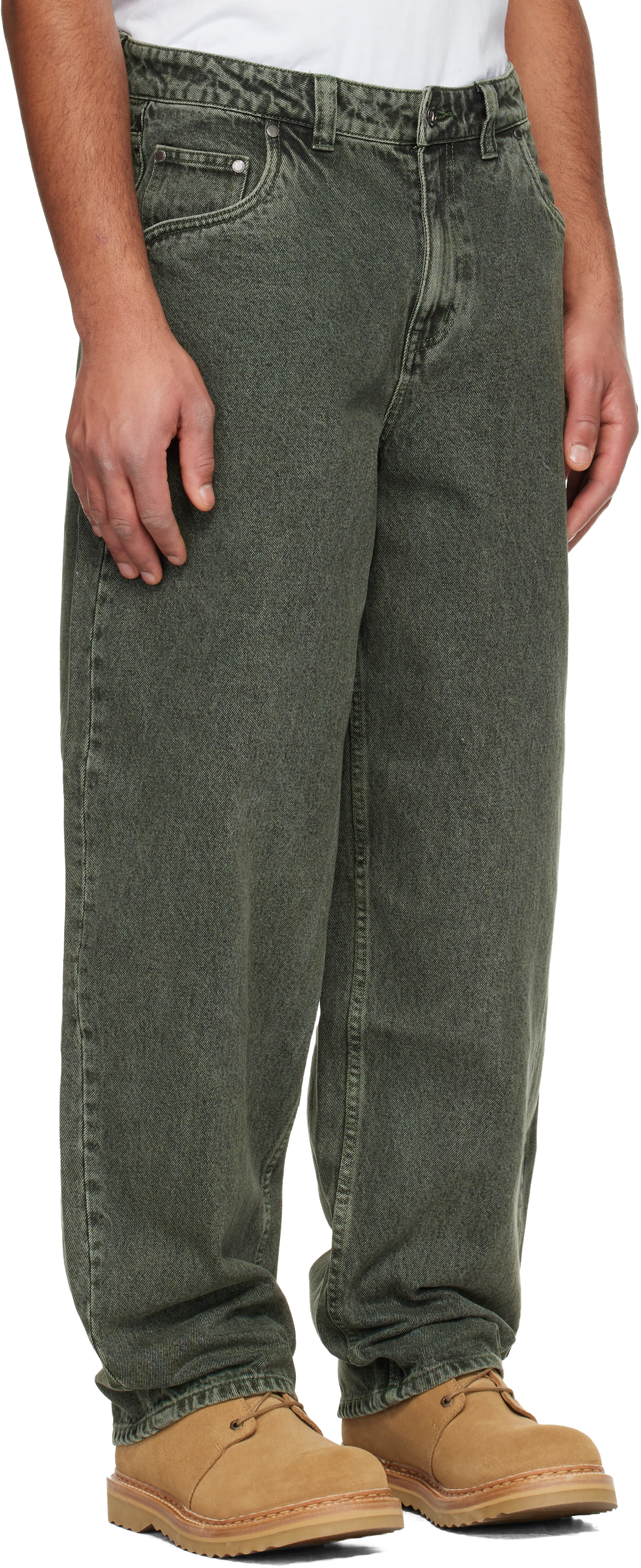 Dime - Jean ample vert