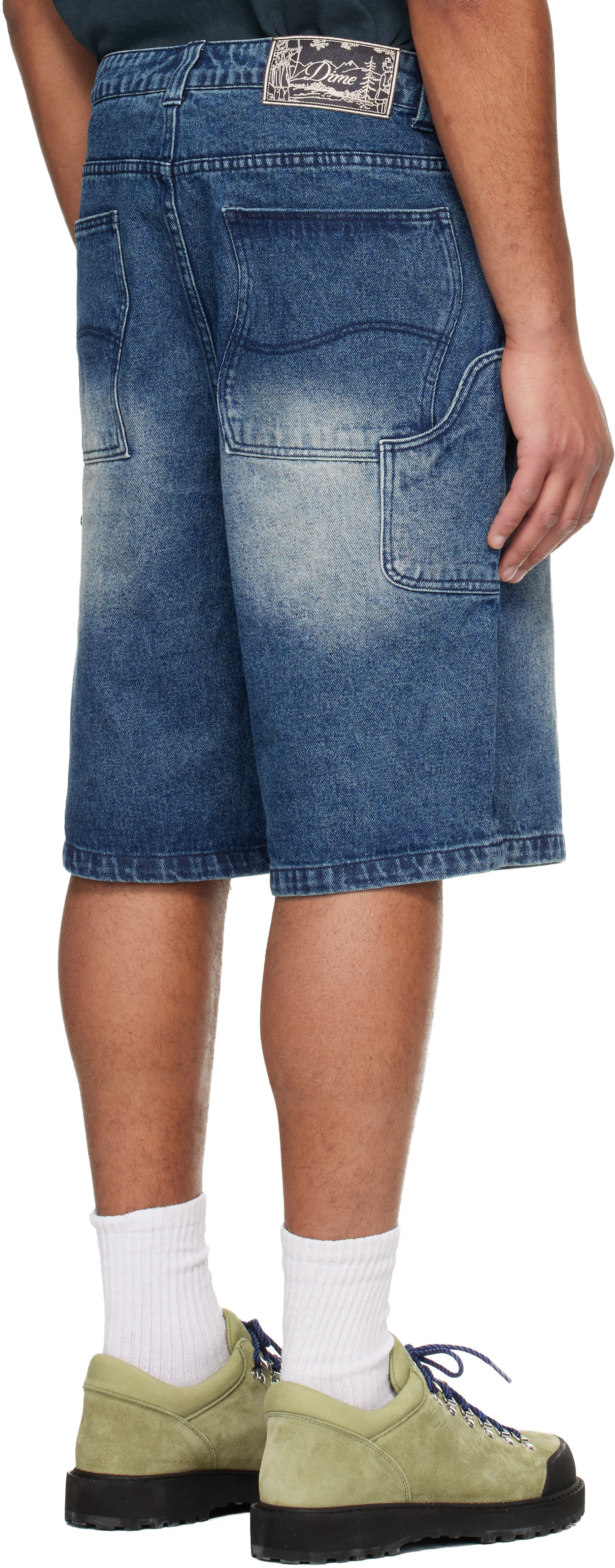 Dime - Short bleu en denim