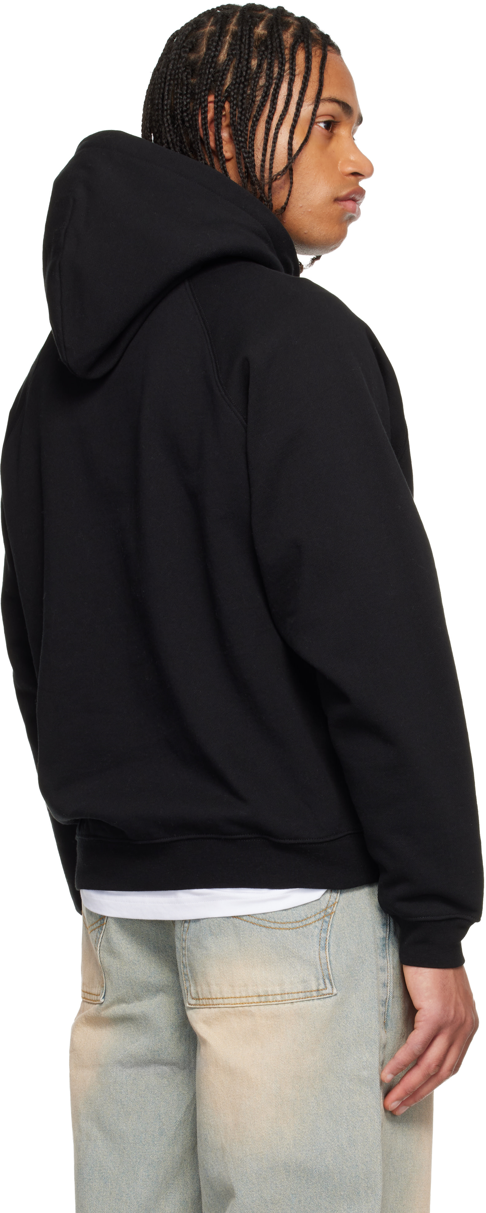 Dime - Pull à capuche Don't Look noir