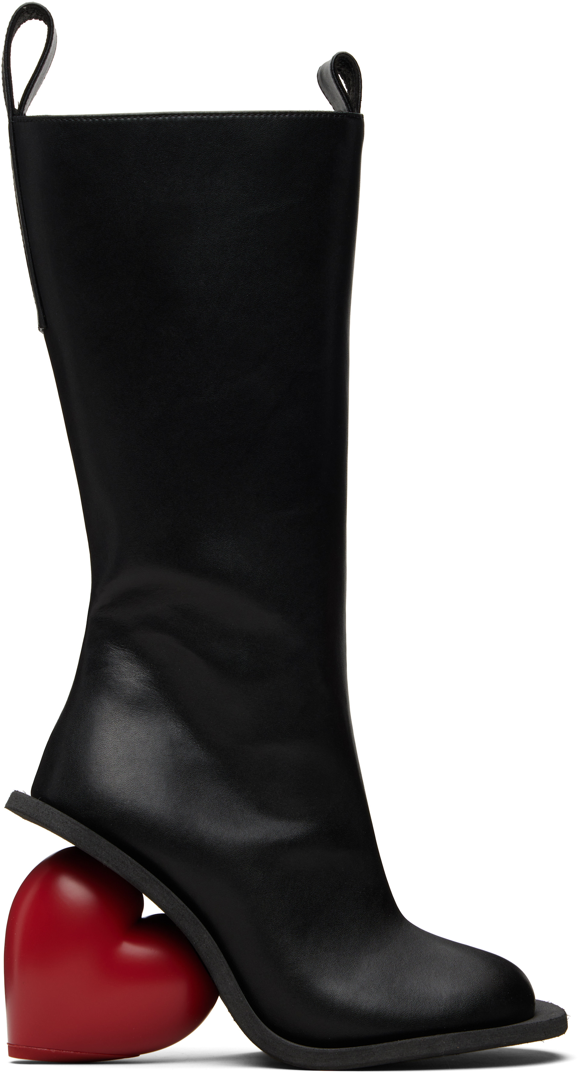 YUME YUME: Black Love Tall Boots | SSENSE