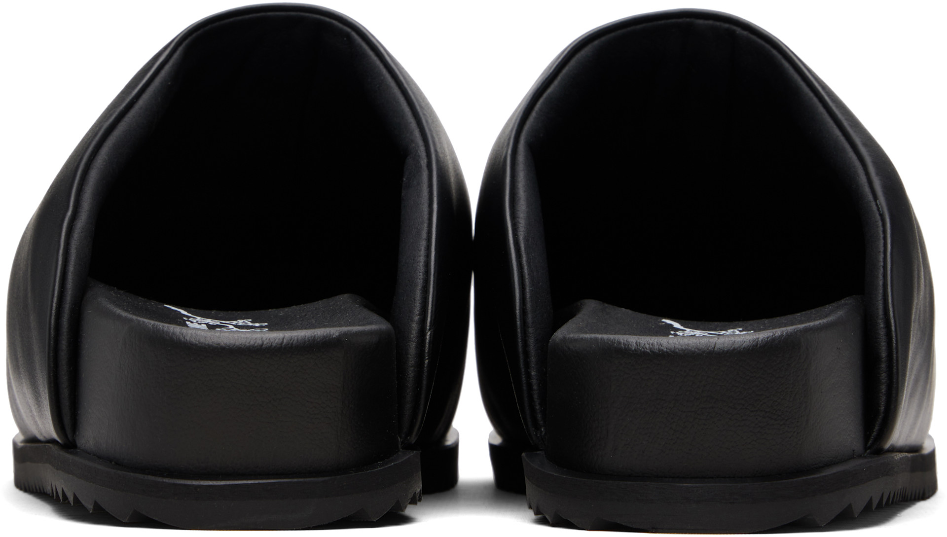 YUME YUME ローファー ブラック YUME YUME: Black Truck Slide Loafers | SSENSE