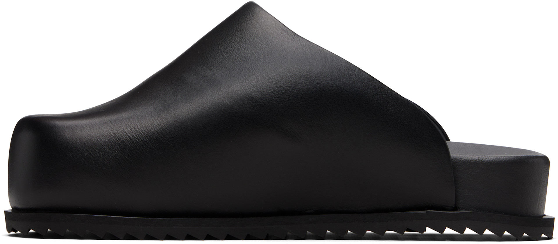 YUME YUME ローファー ブラック YUME YUME: Black Truck Slide Loafers | SSENSE