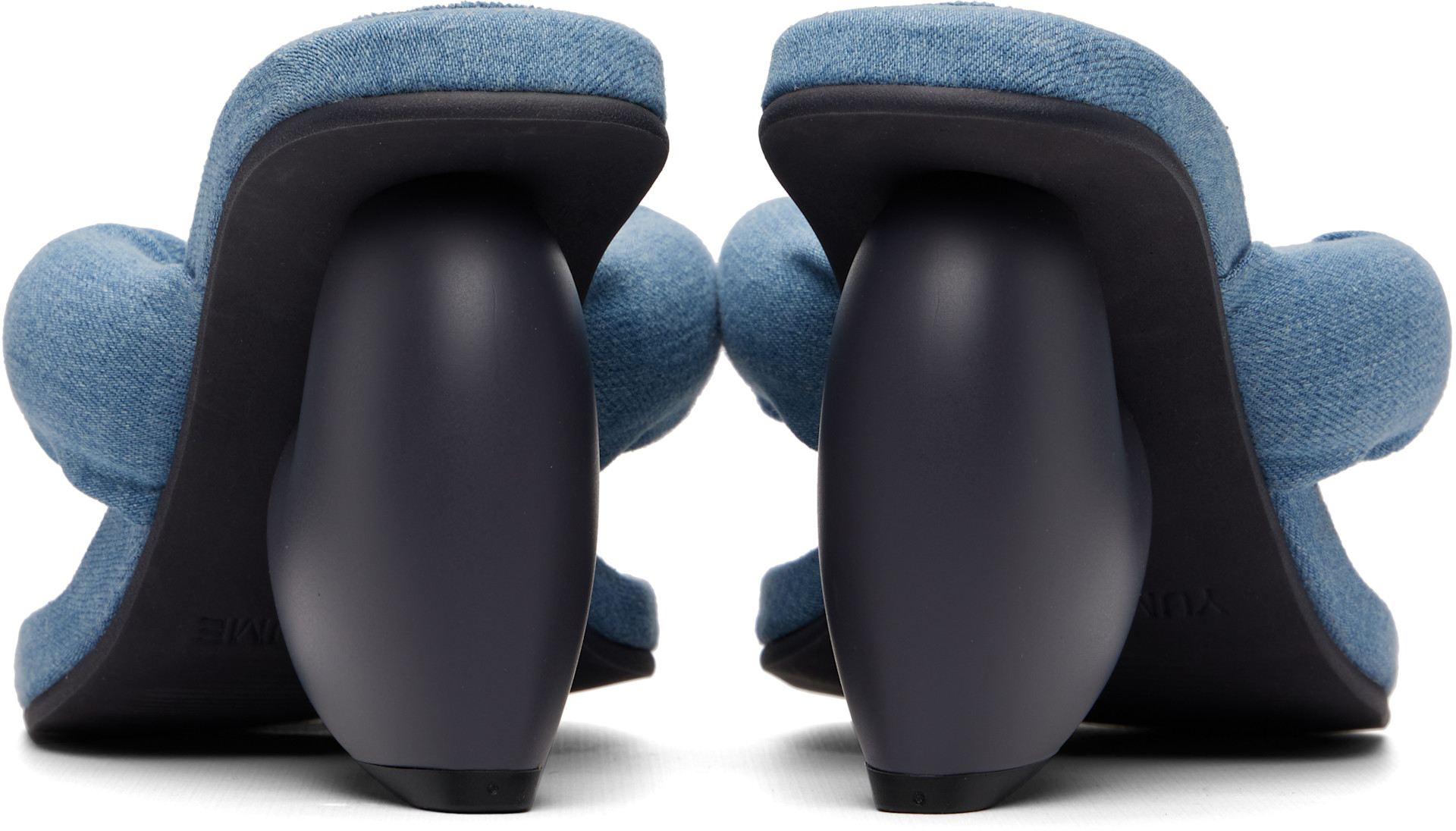 YUME YUME: Blue Love Mule Sandals | SSENSE