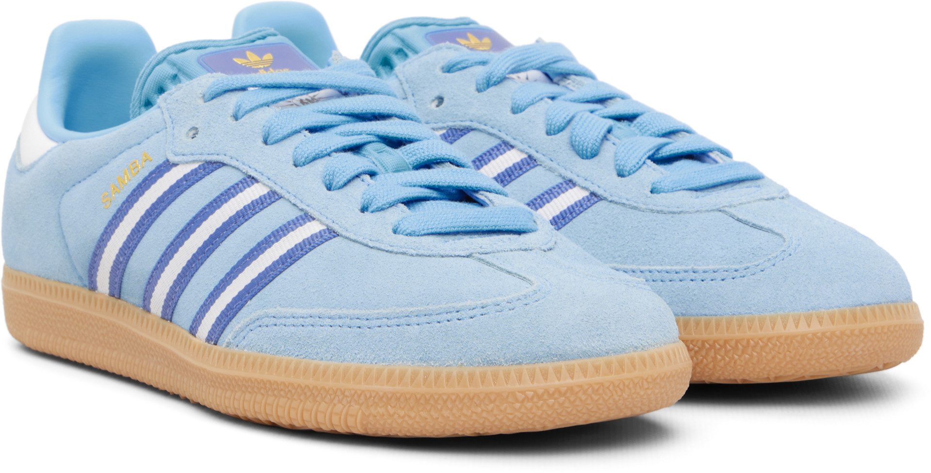 adidas Kids - Jeune | Baskets Samba OG bleues