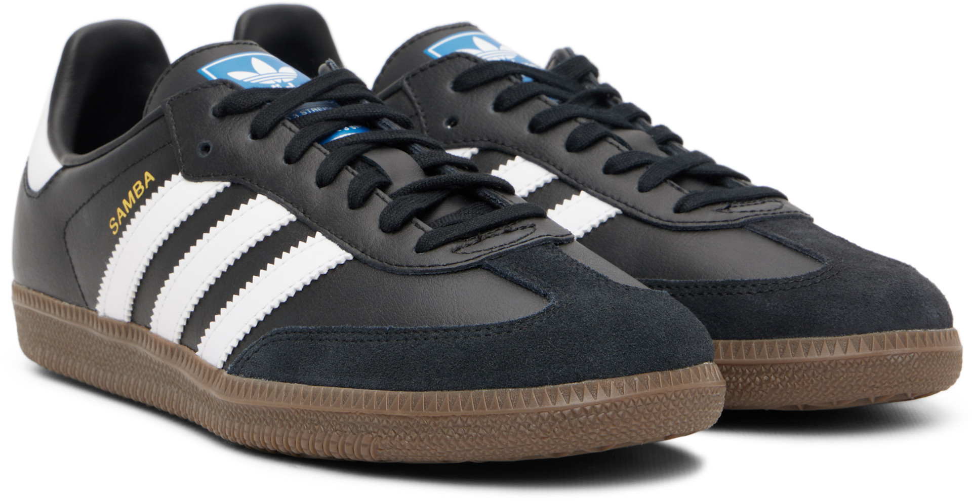 adidas Kids - Little Kids Black Samba OG Sneakers