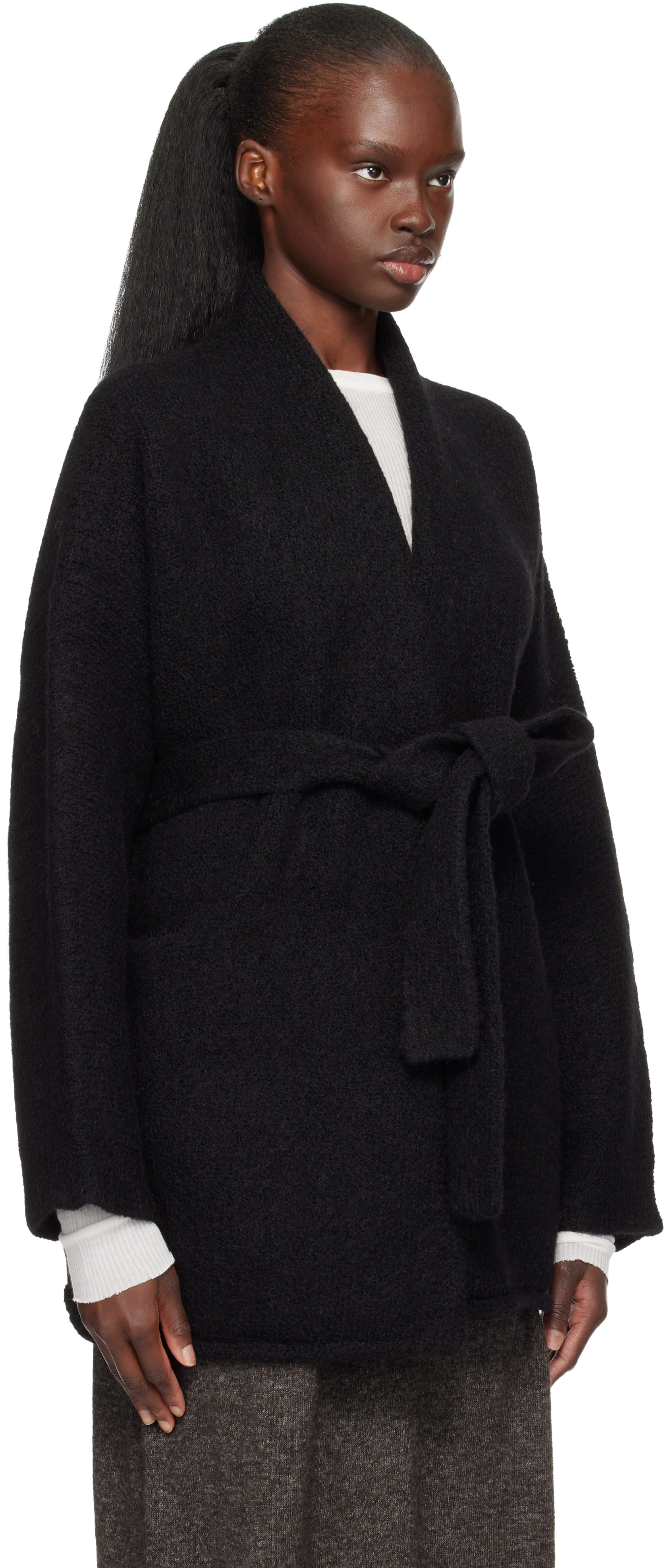 Lauren Manoogian: Black Coto Cardigan | SSENSE