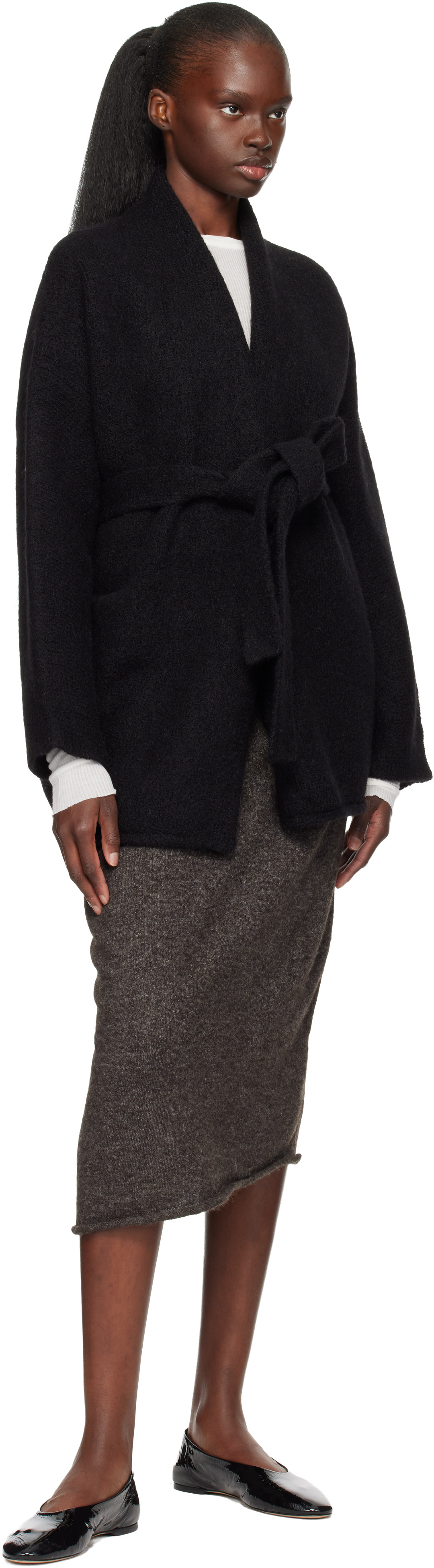 Lauren Manoogian: Black Coto Cardigan | SSENSE