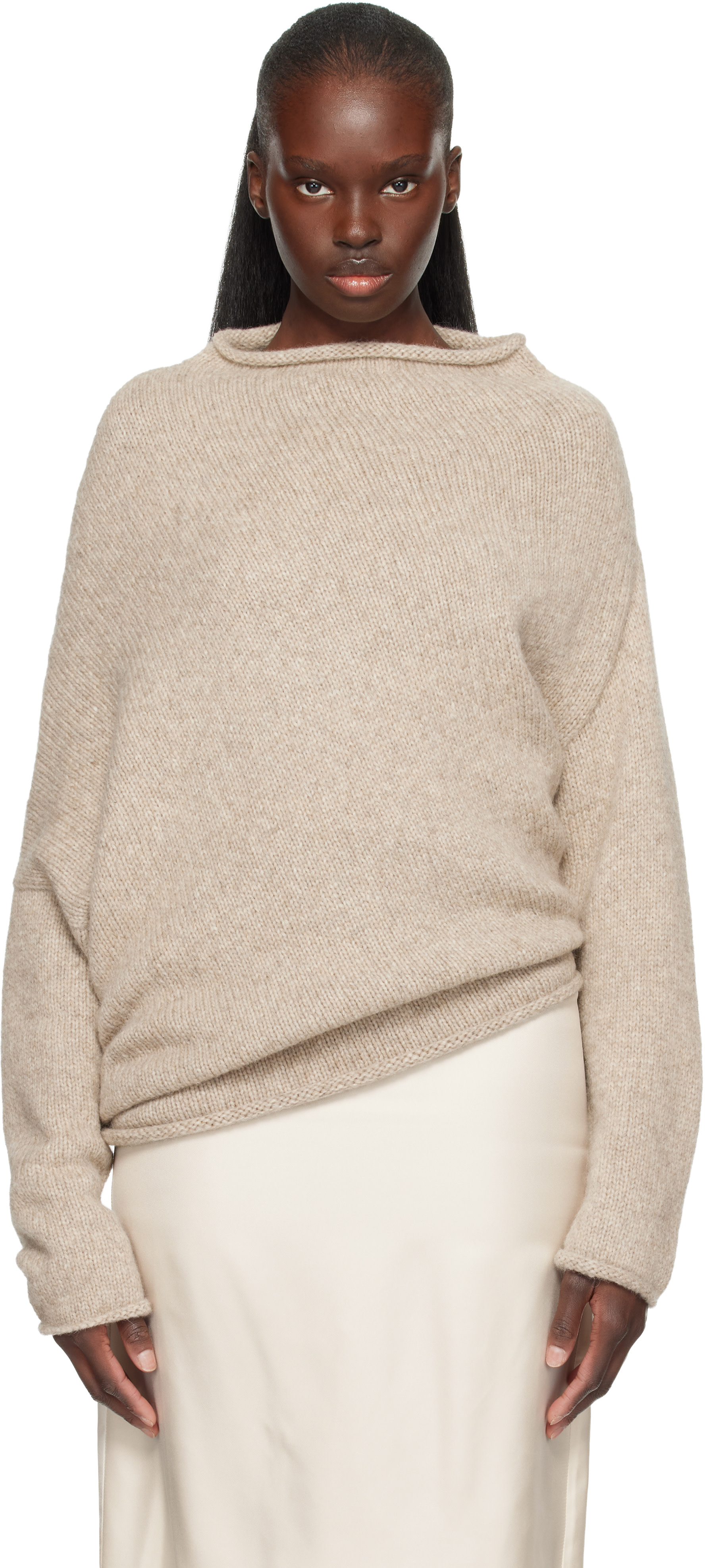 Lauren Manoogian - Pull Askew beige