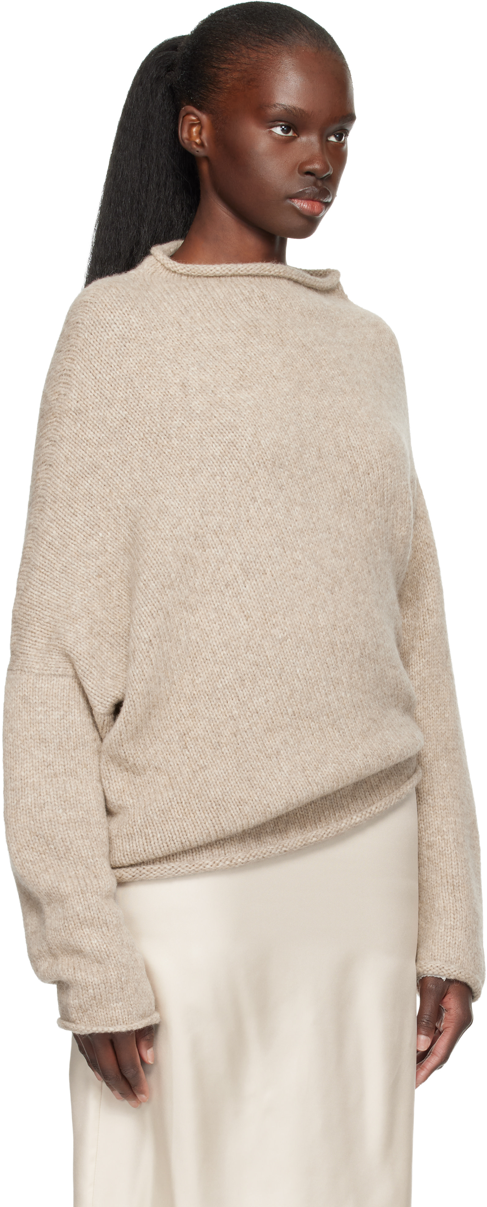 Lauren Manoogian - Pull Askew beige