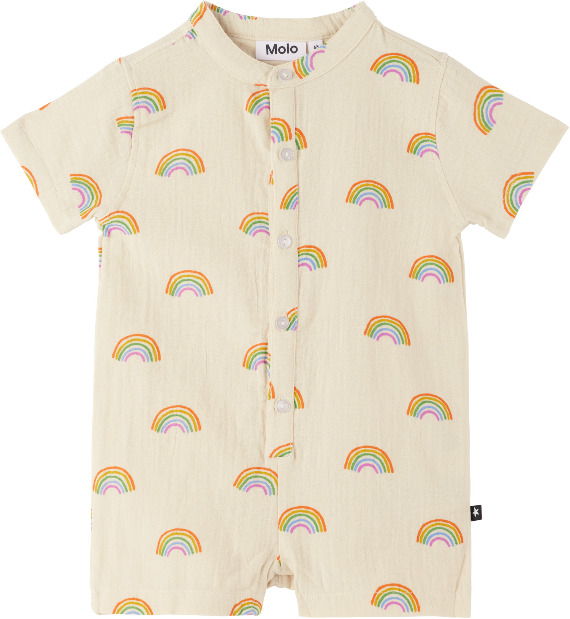 Molo - 베이비 베이지 팔콘 롬퍼