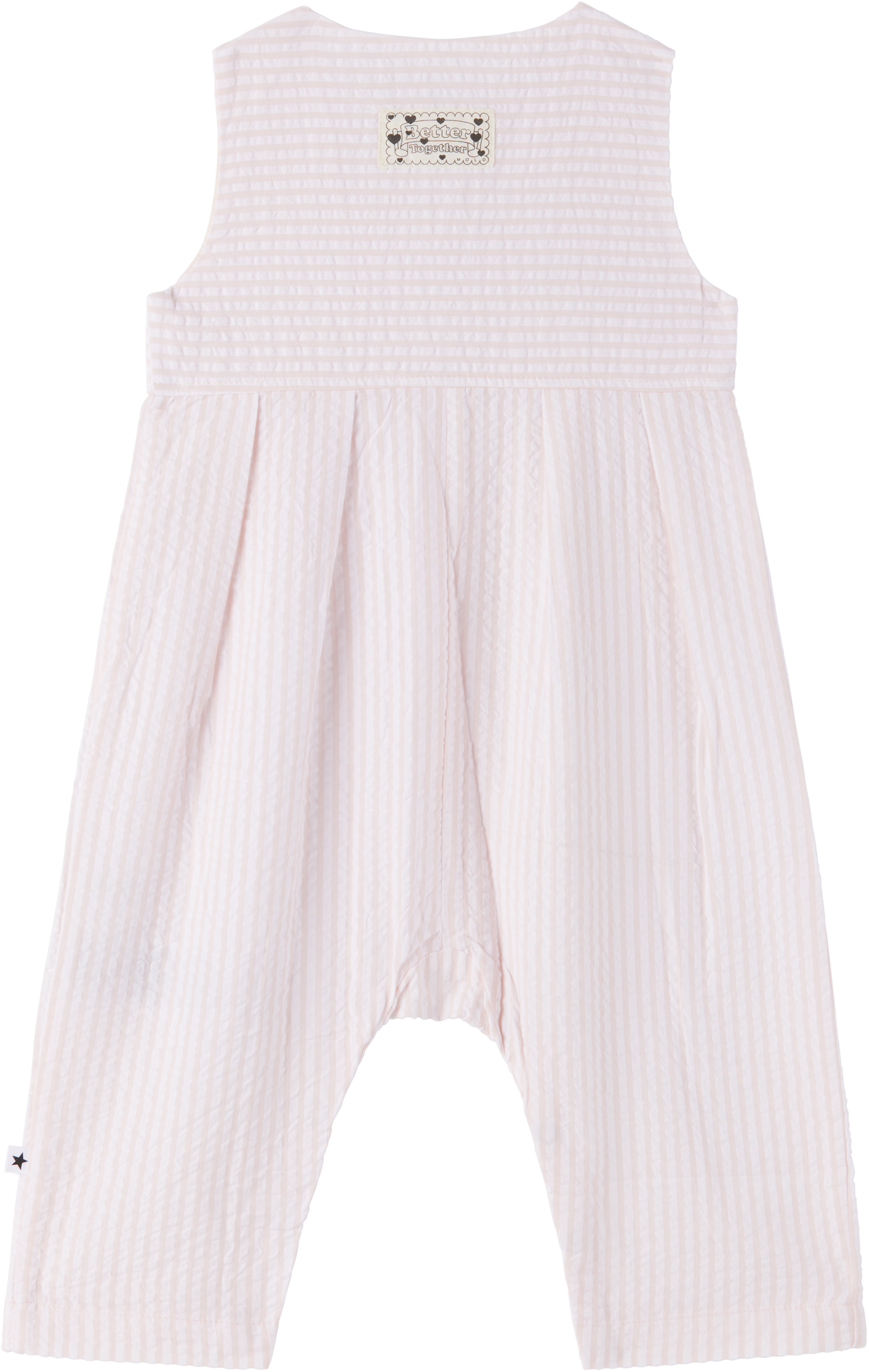 Molo - Bébé | Combinaison Freja rose et blanc