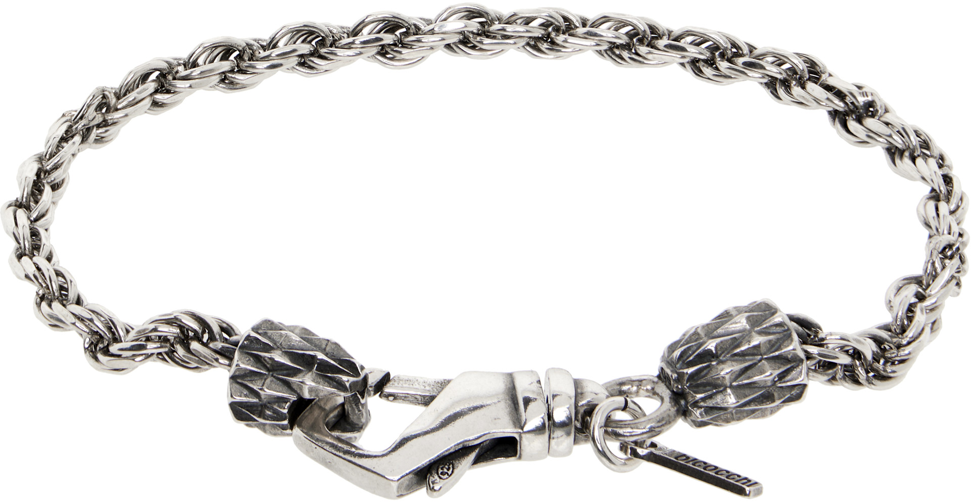 Emanuele Bicocchi - Bracelet-chainette cordelette