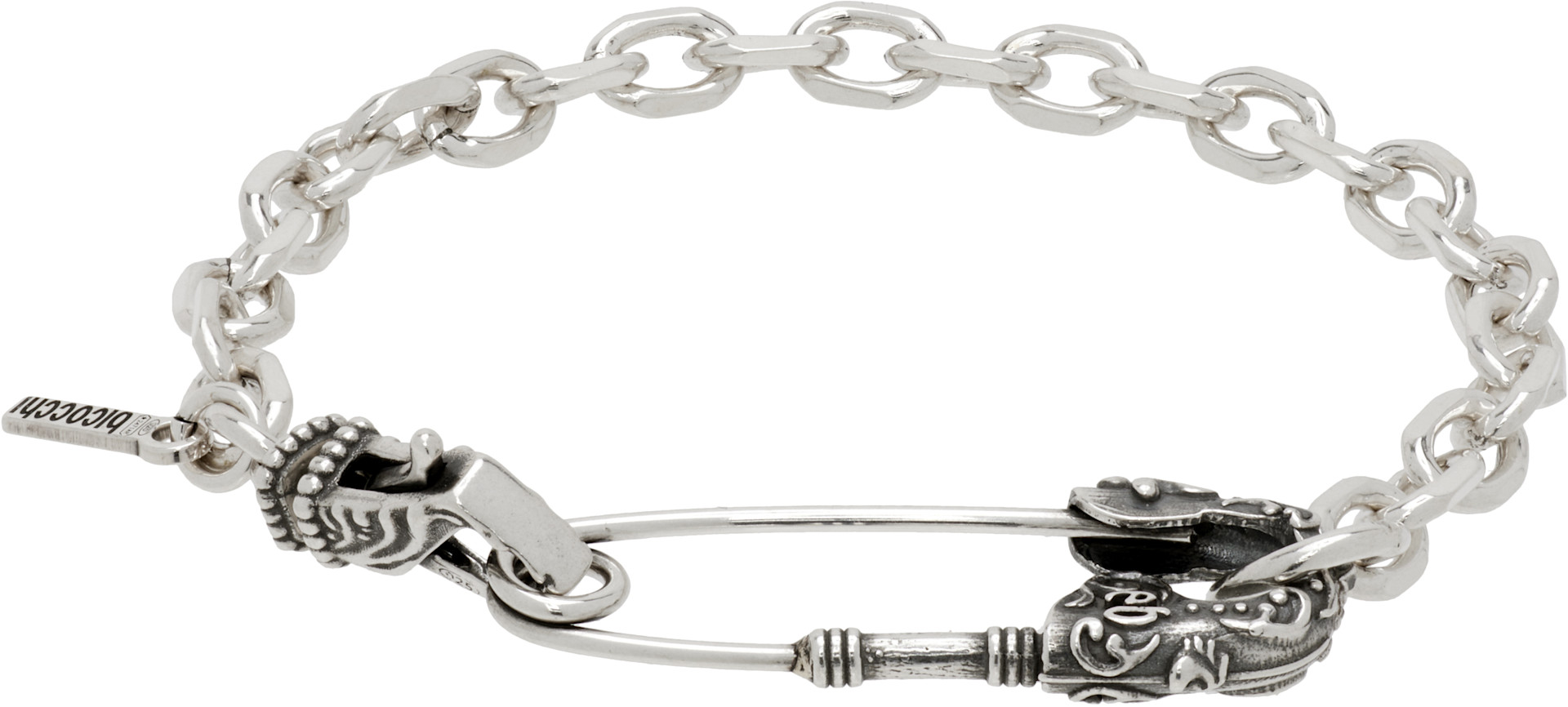 Emanuele Bicocchi: Arabesque Pin Bracelet | SSENSE