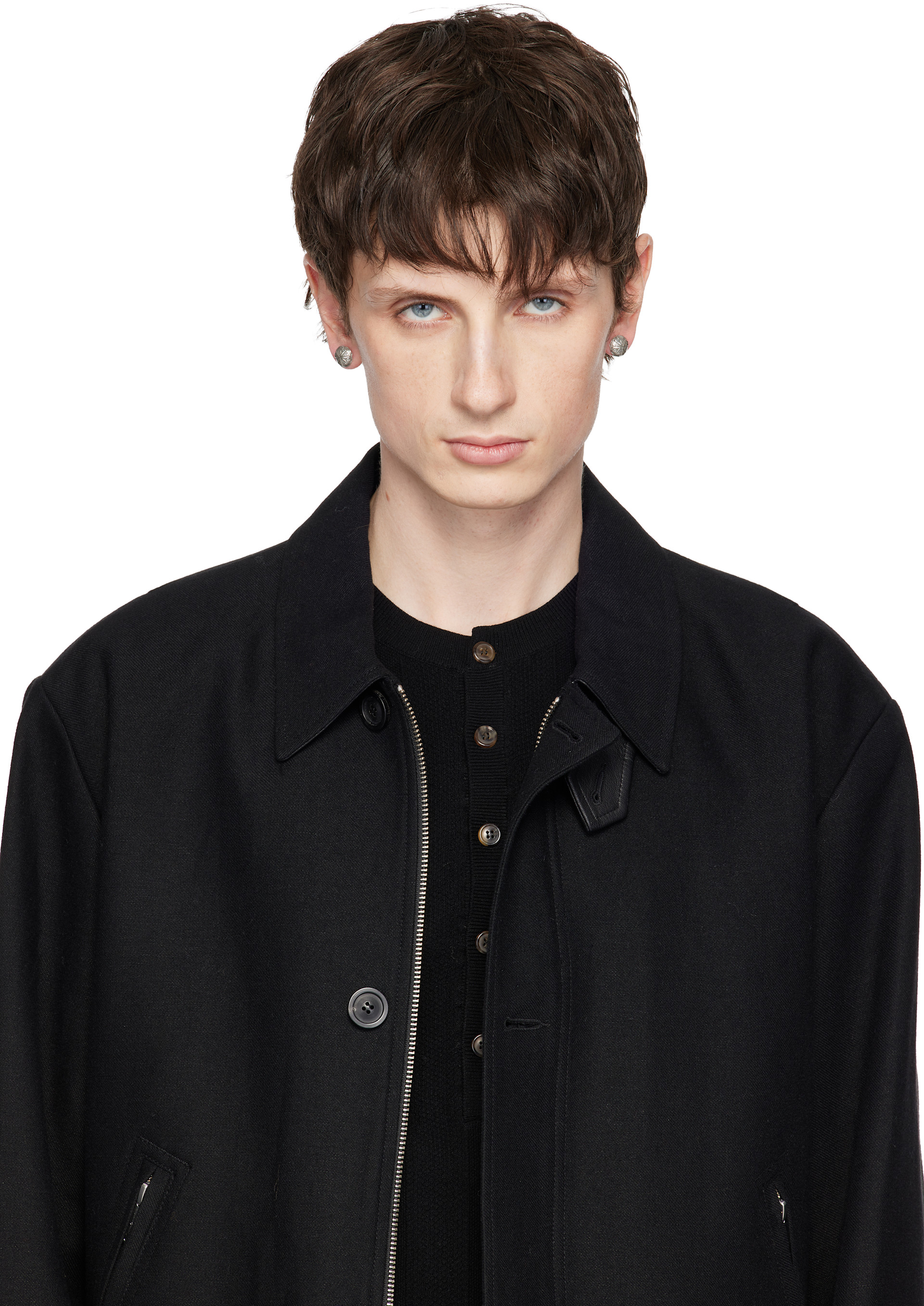 Emanuele Bicocchi - Logo Scudo Earrings
