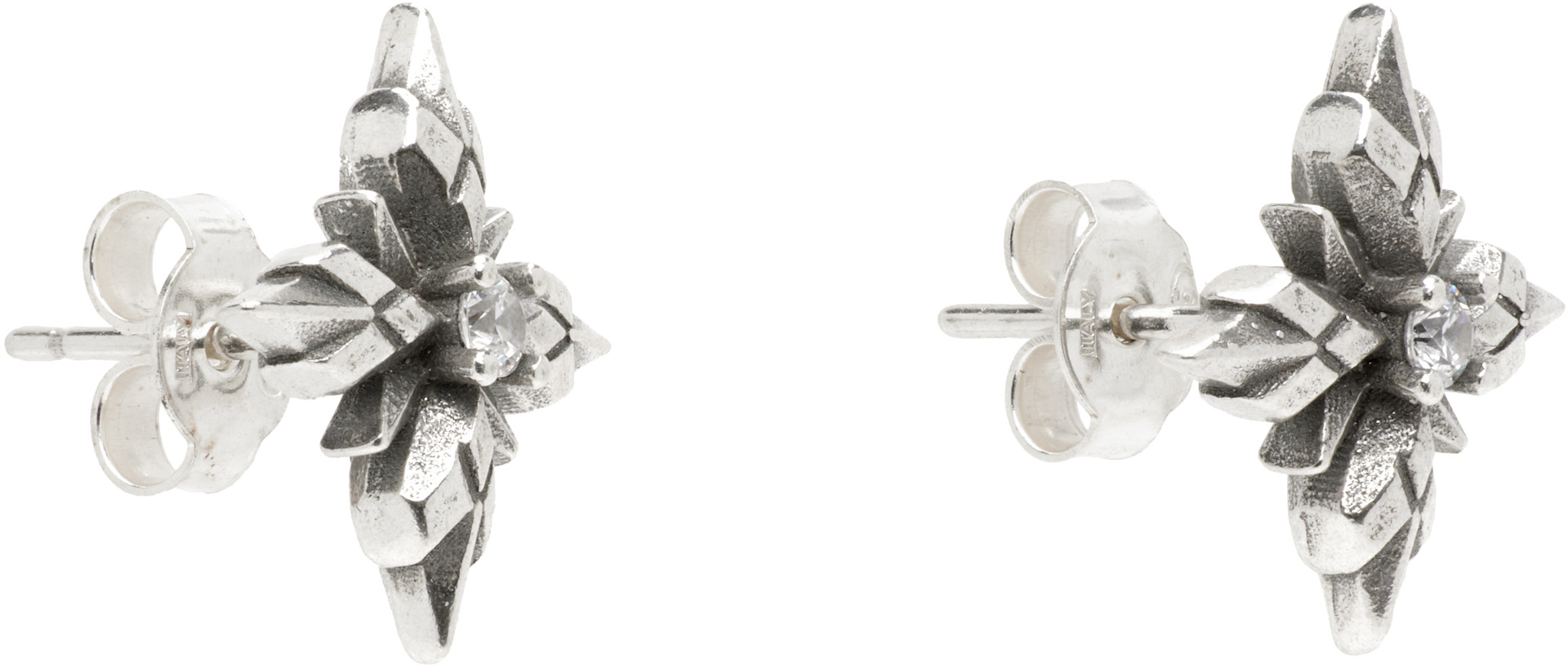Emanuele Bicocchi - Stella Ventis Crystal ピアス