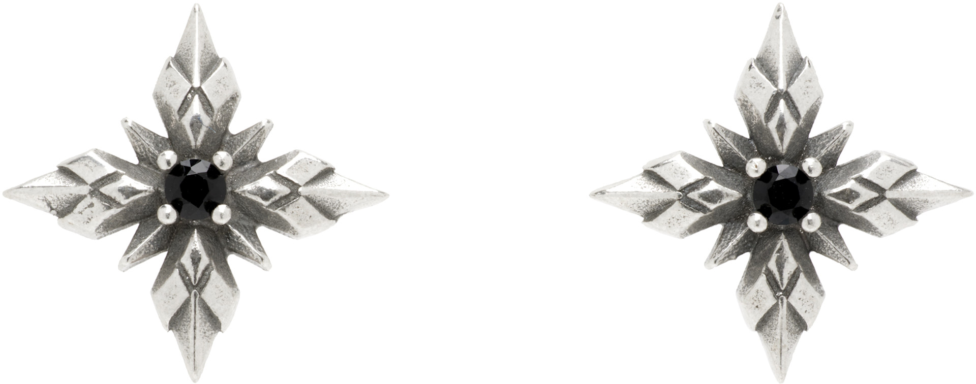 Emanuele Bicocchi - Stella Ventis Crystal ピアス