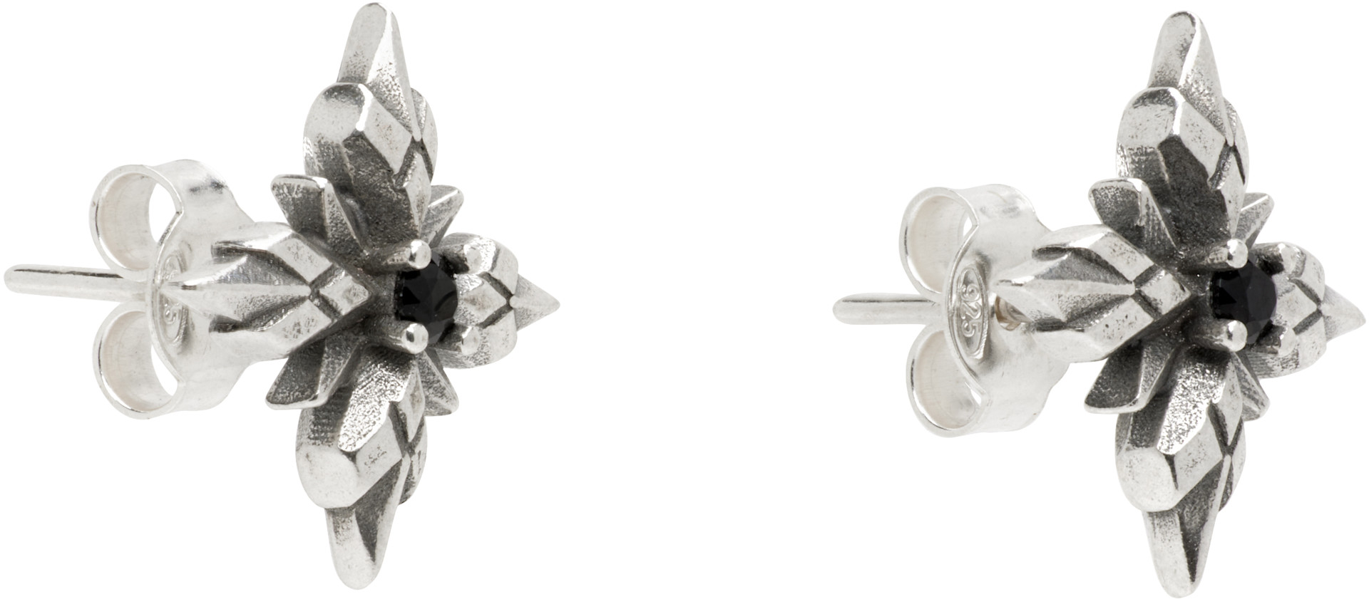 Emanuele Bicocchi - Stella Ventis Crystal ピアス