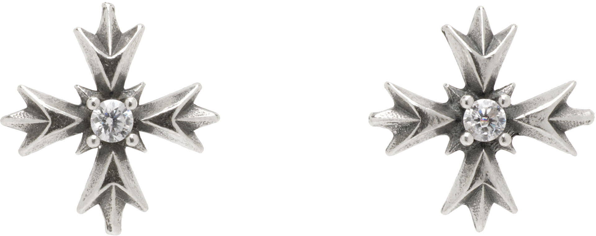 Emanuele Bicocchi - Crest Crystal ピアス