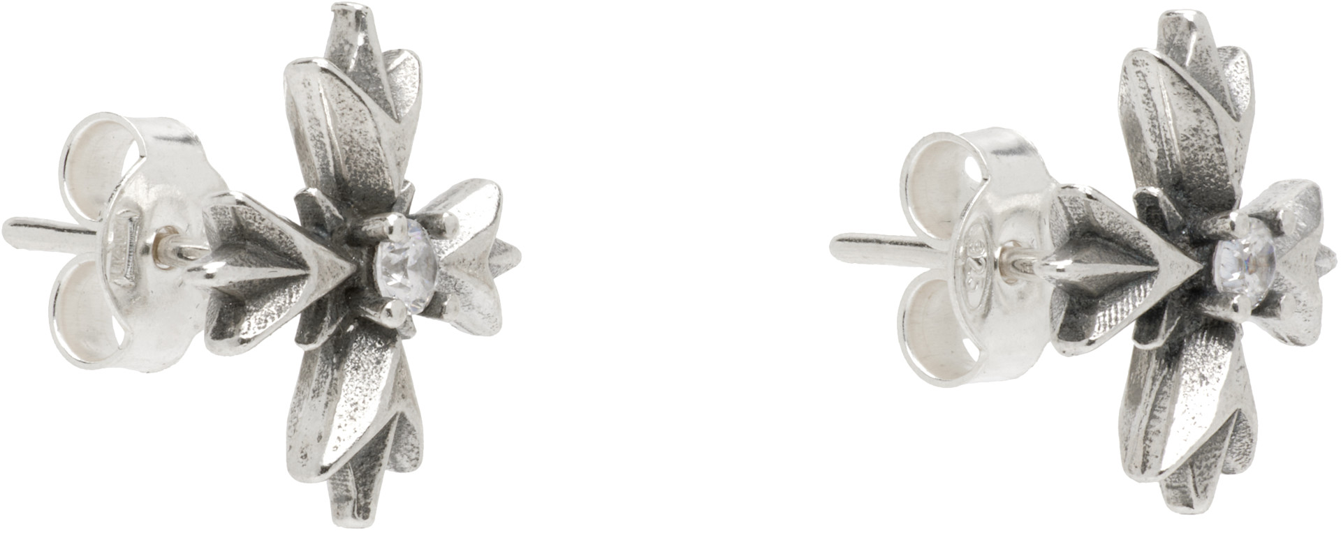 Emanuele Bicocchi - Crest Crystal ピアス