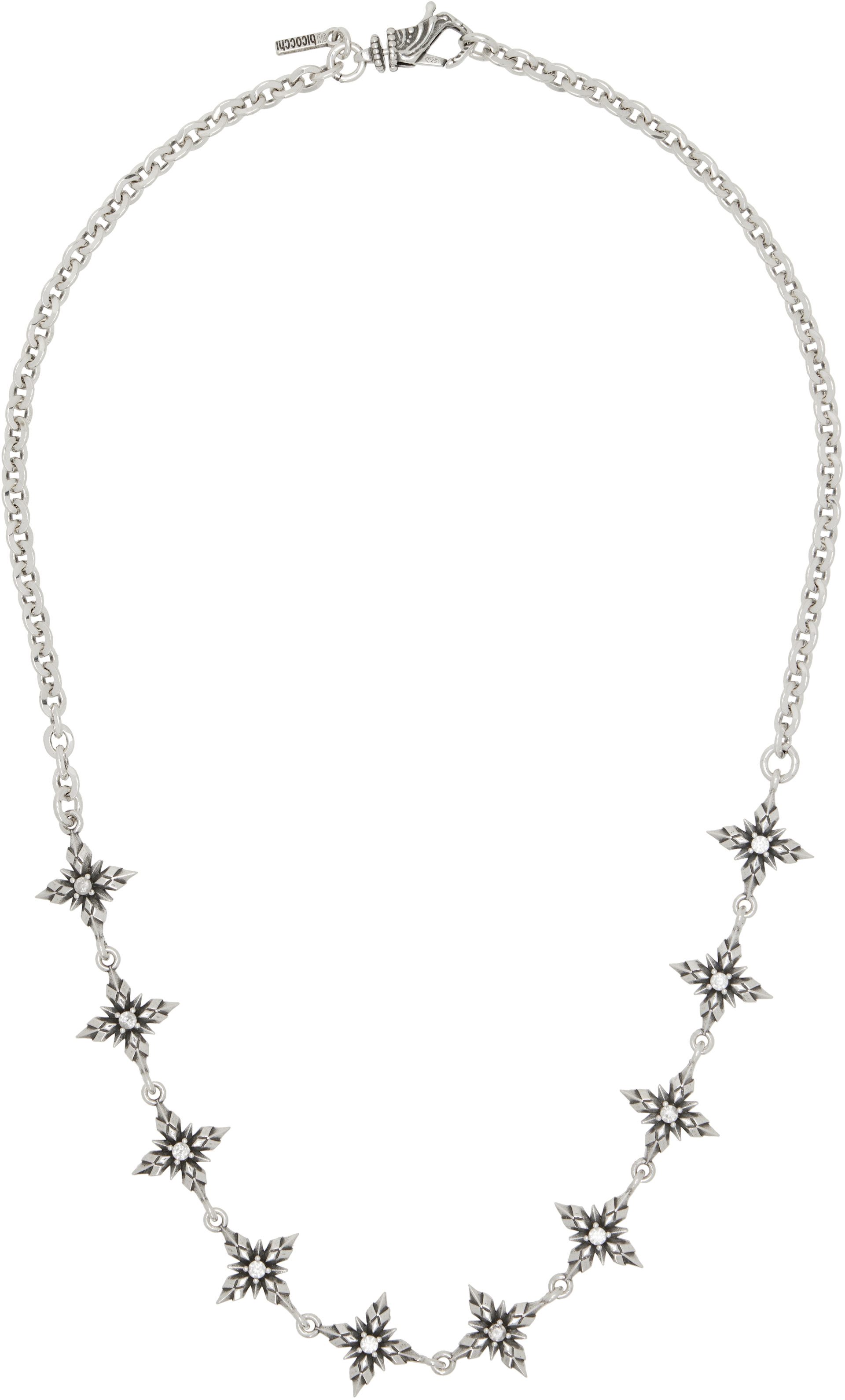 Emanuele Bicocchi: Stella Ventis Crystal Necklace | SSENSE
