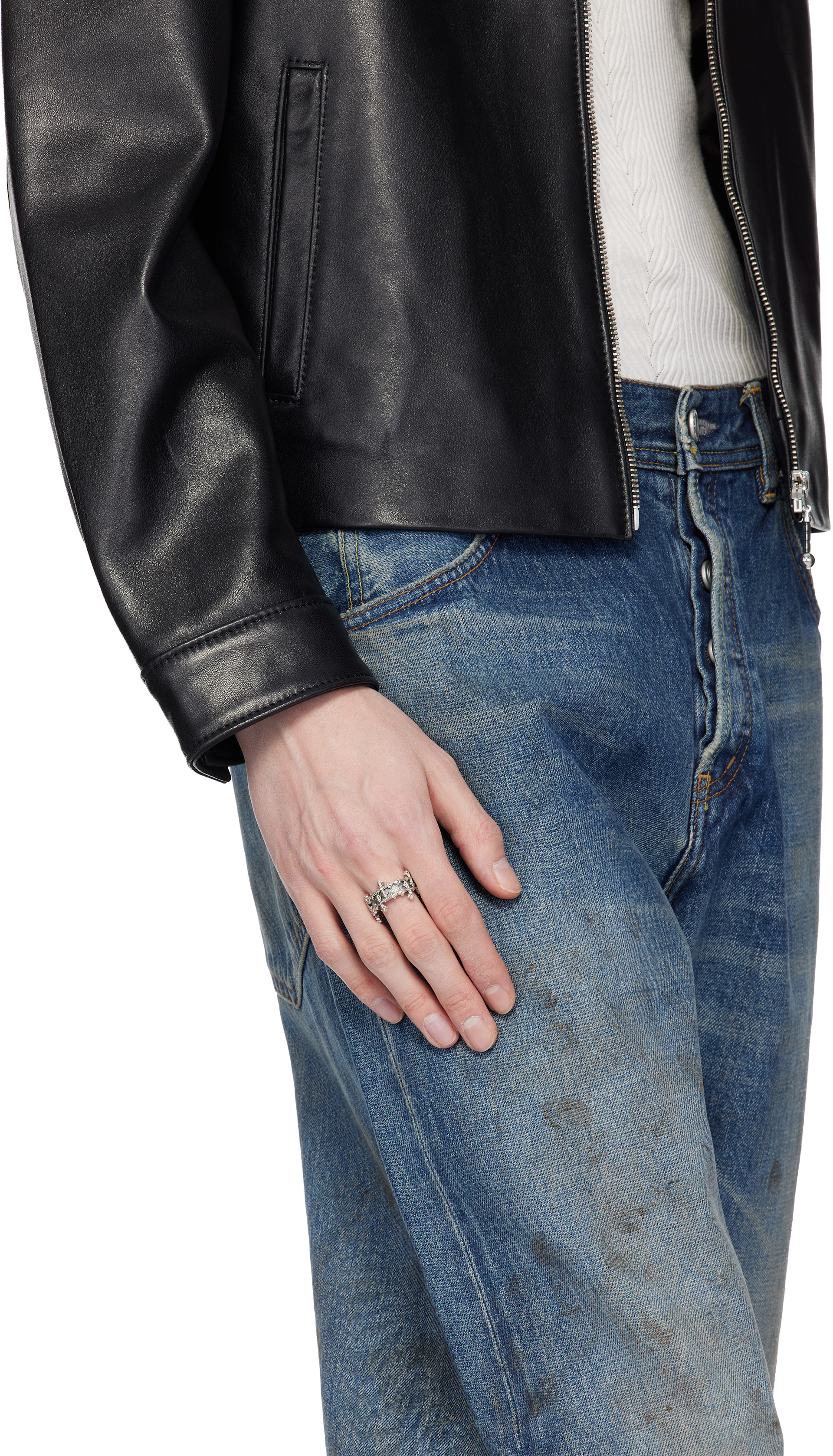 Emanuele Bicocchi - Avelli Cross Double Band Ring