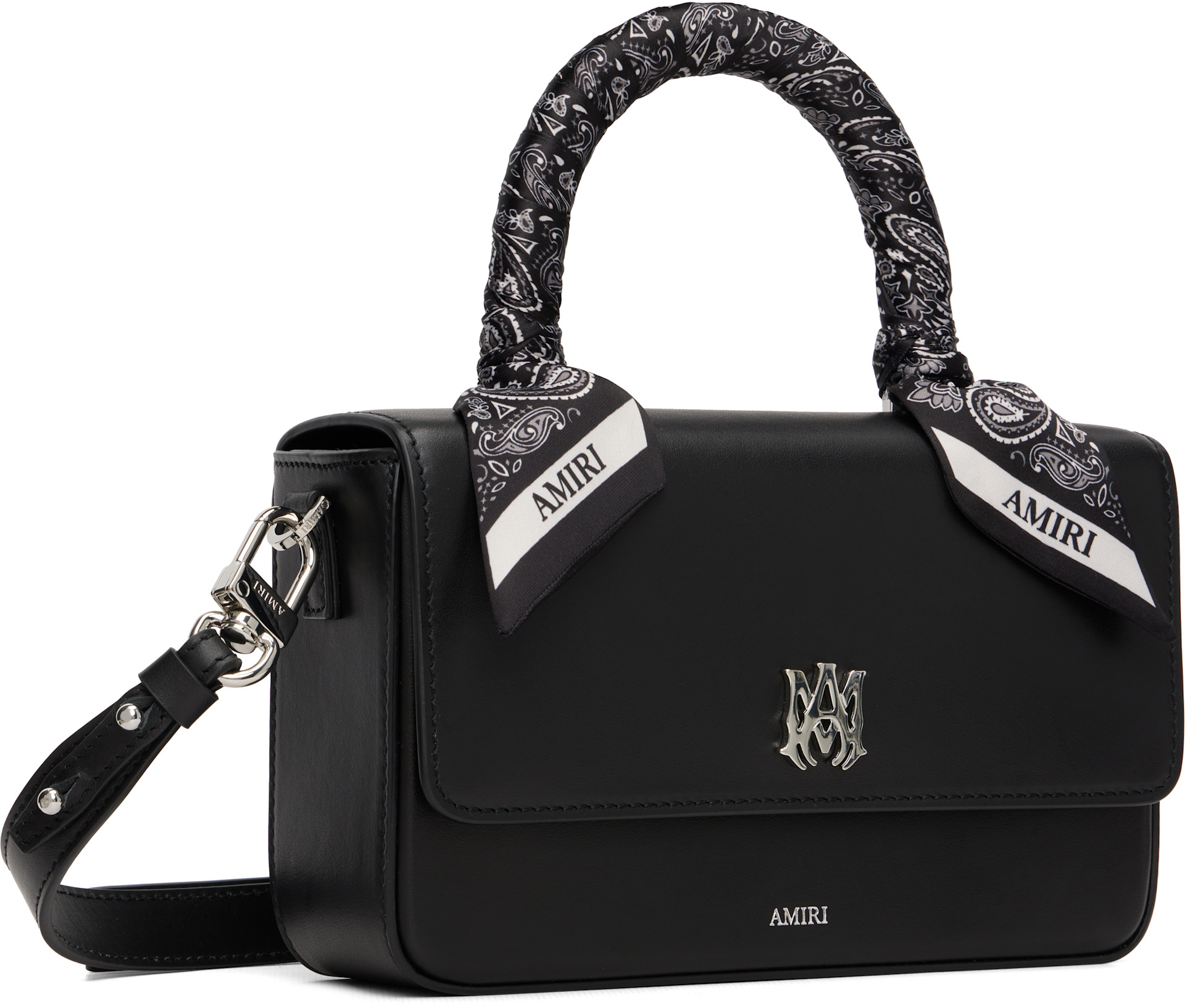 AMIRI: Black Micro Long MA Bag | SSENSE