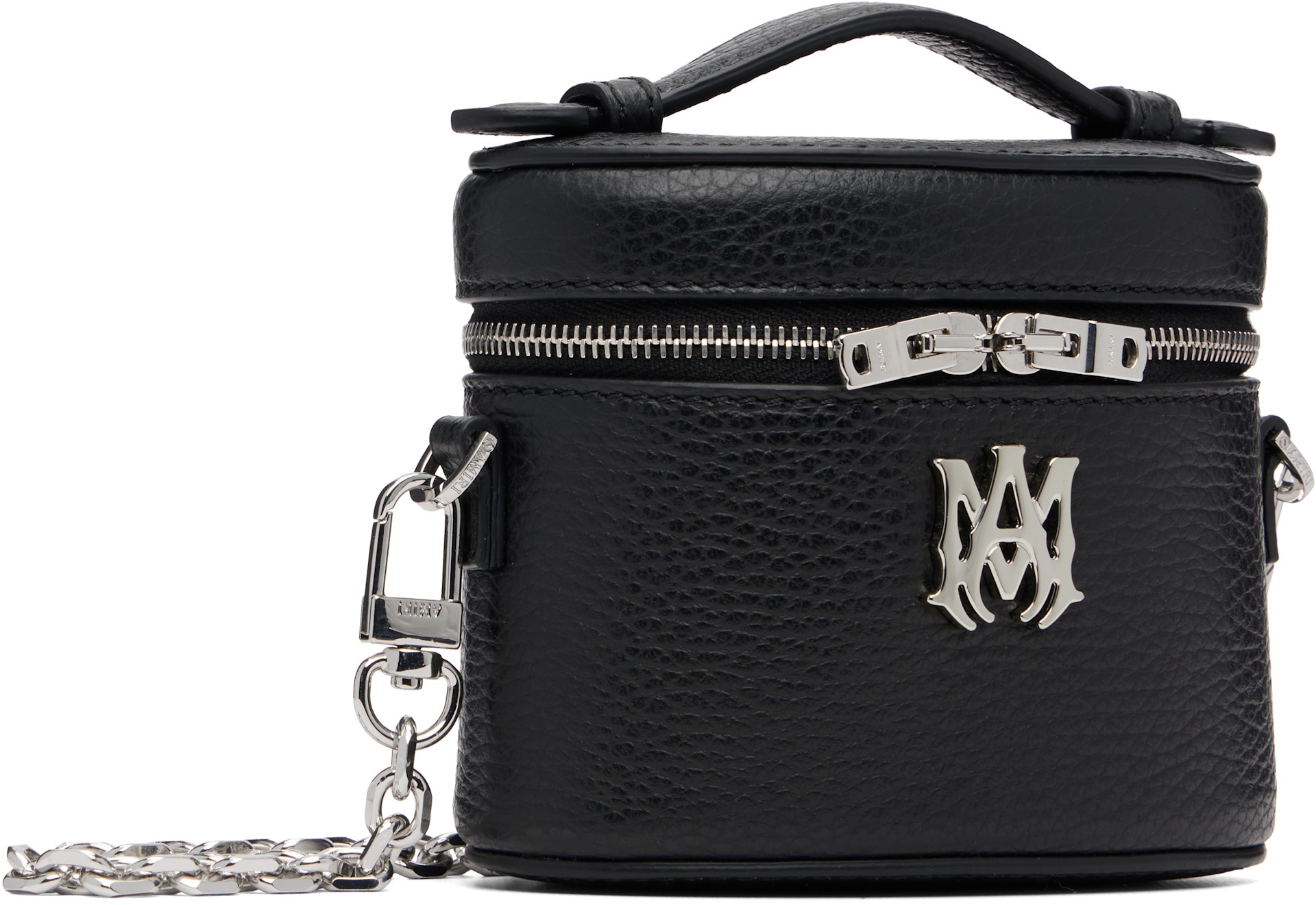AMIRI: Black Nano Vanity Bag | SSENSE