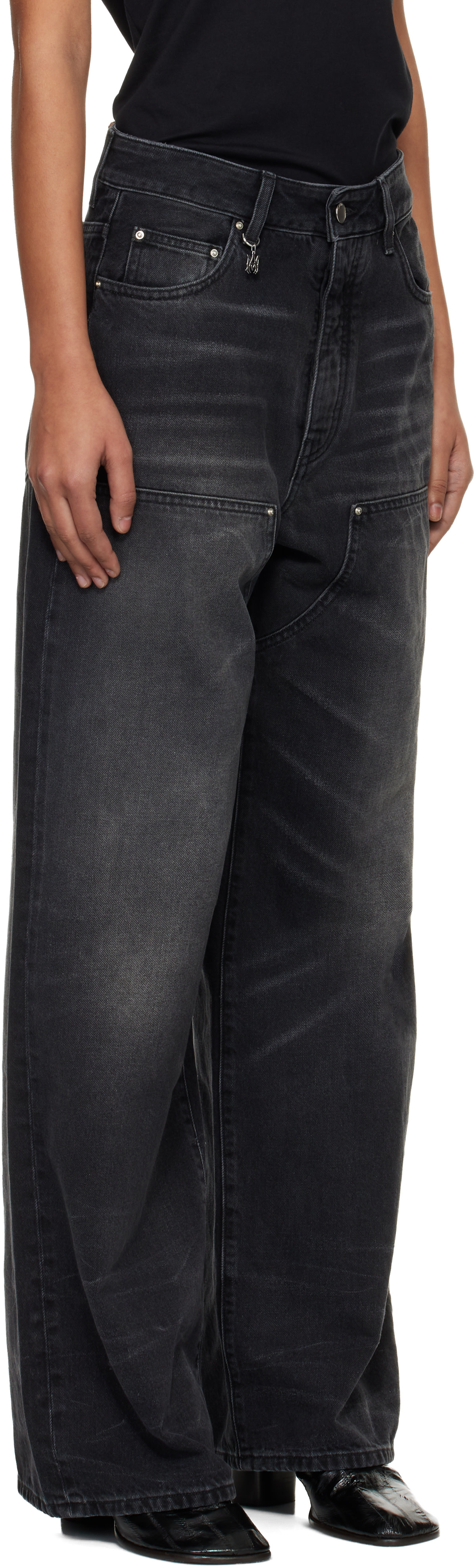 AMIRI - Jean menuisier noir