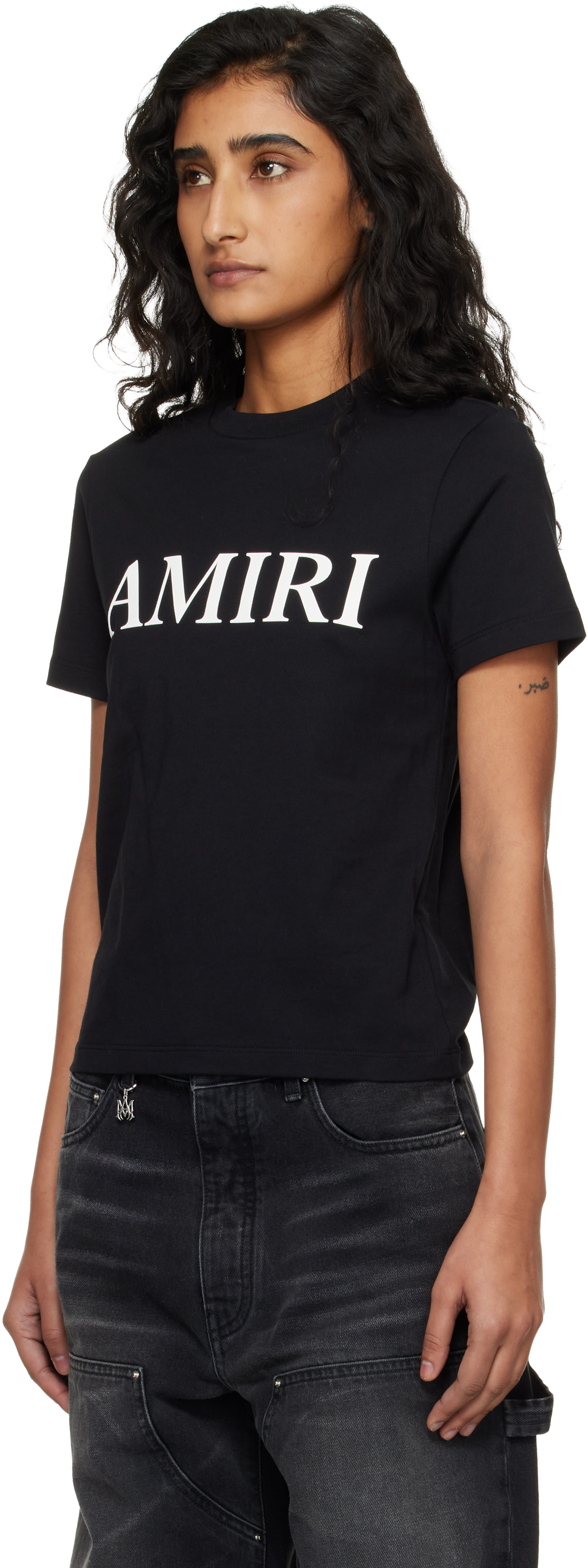 AMIRI - T-shirt noir à logo - Core