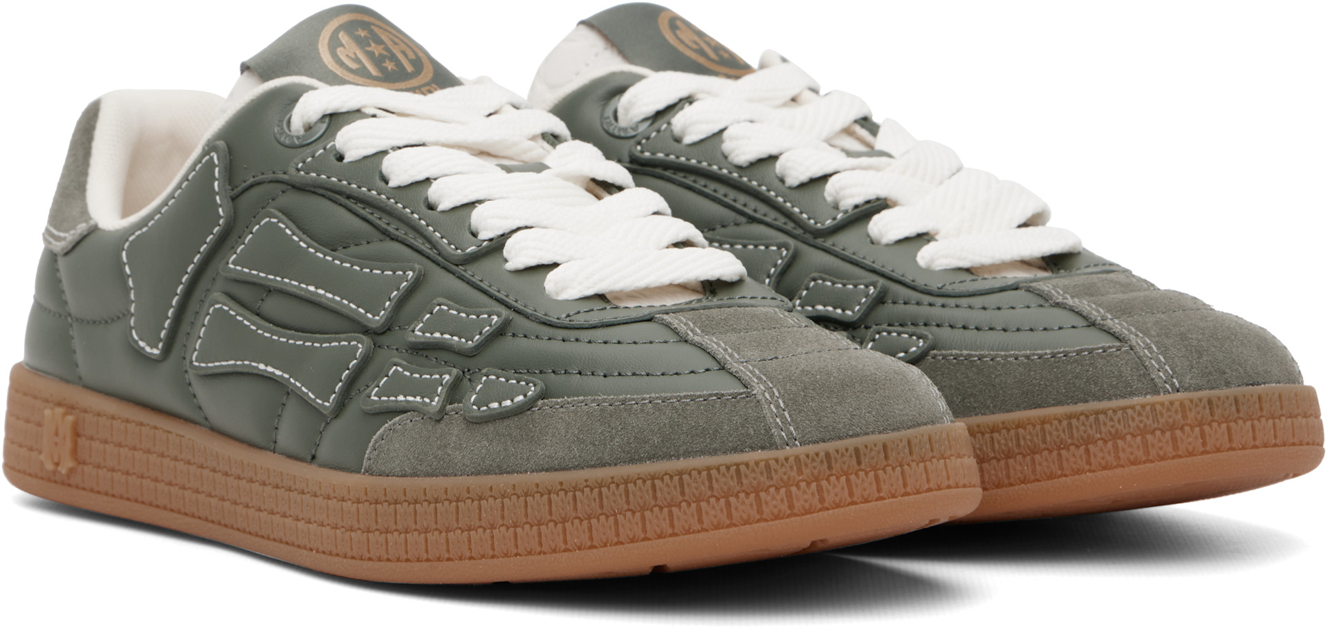 AMIRI - Baskets Pacific Football vertes