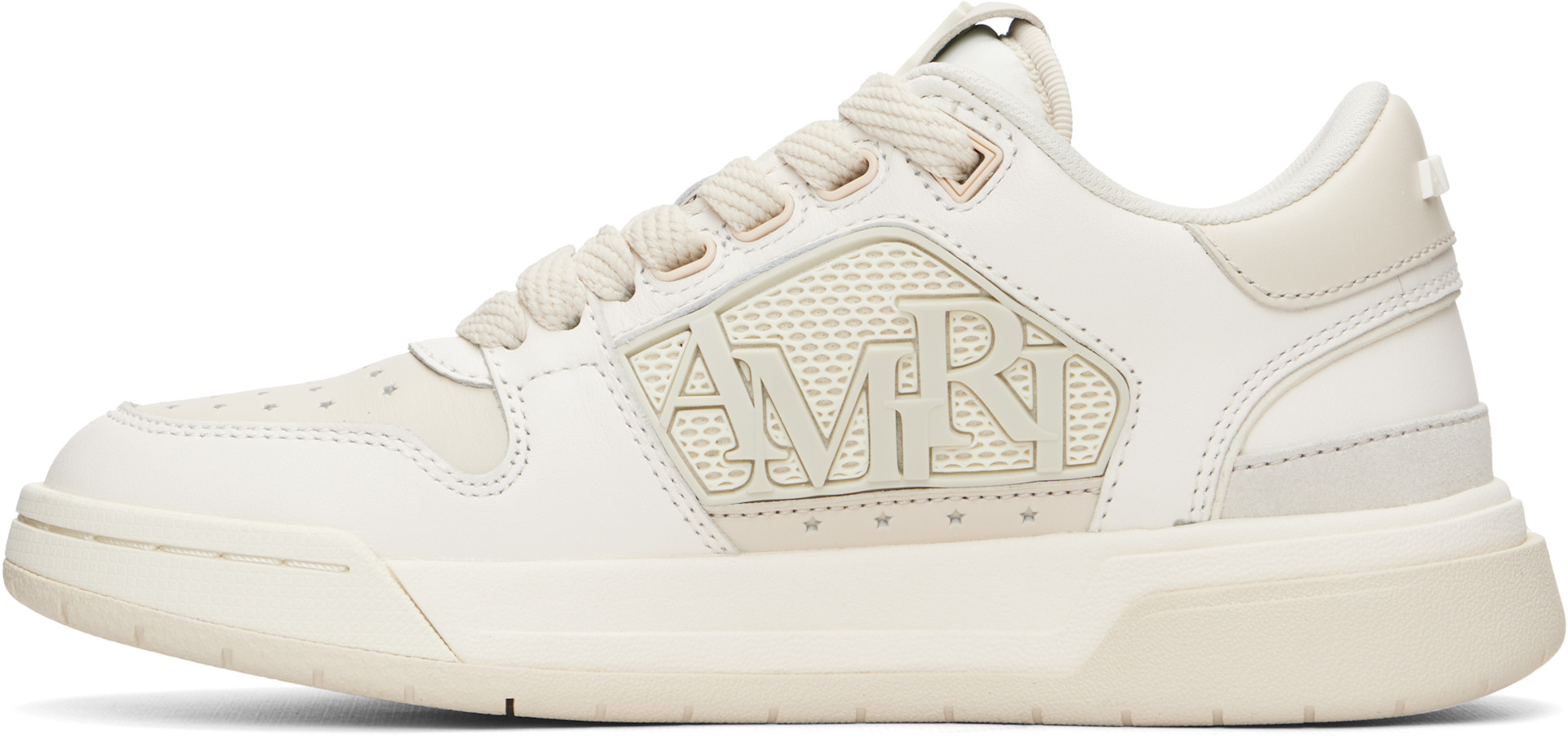 AMIRI - Baskets basses blanc et blanc cassé