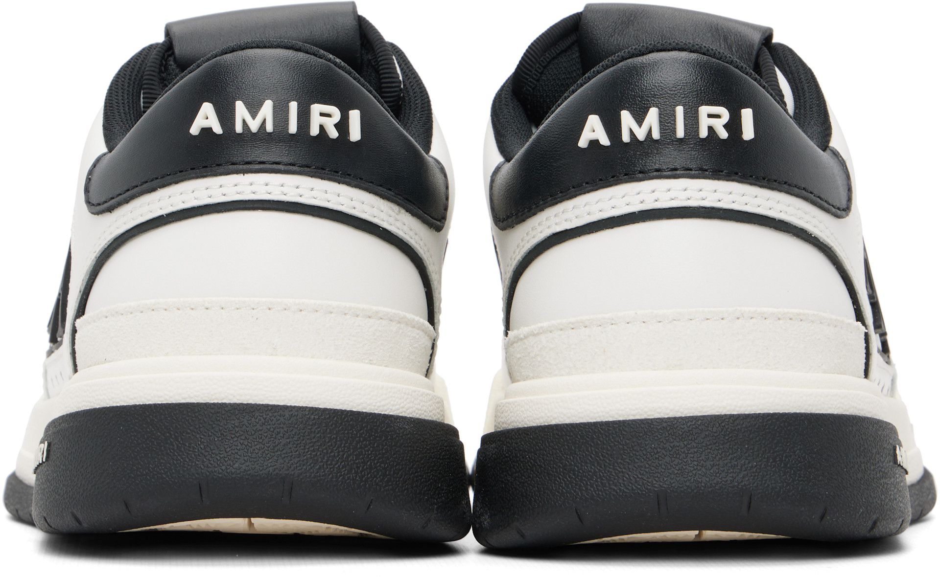 AMIRI - Baskets basses blanc et noir