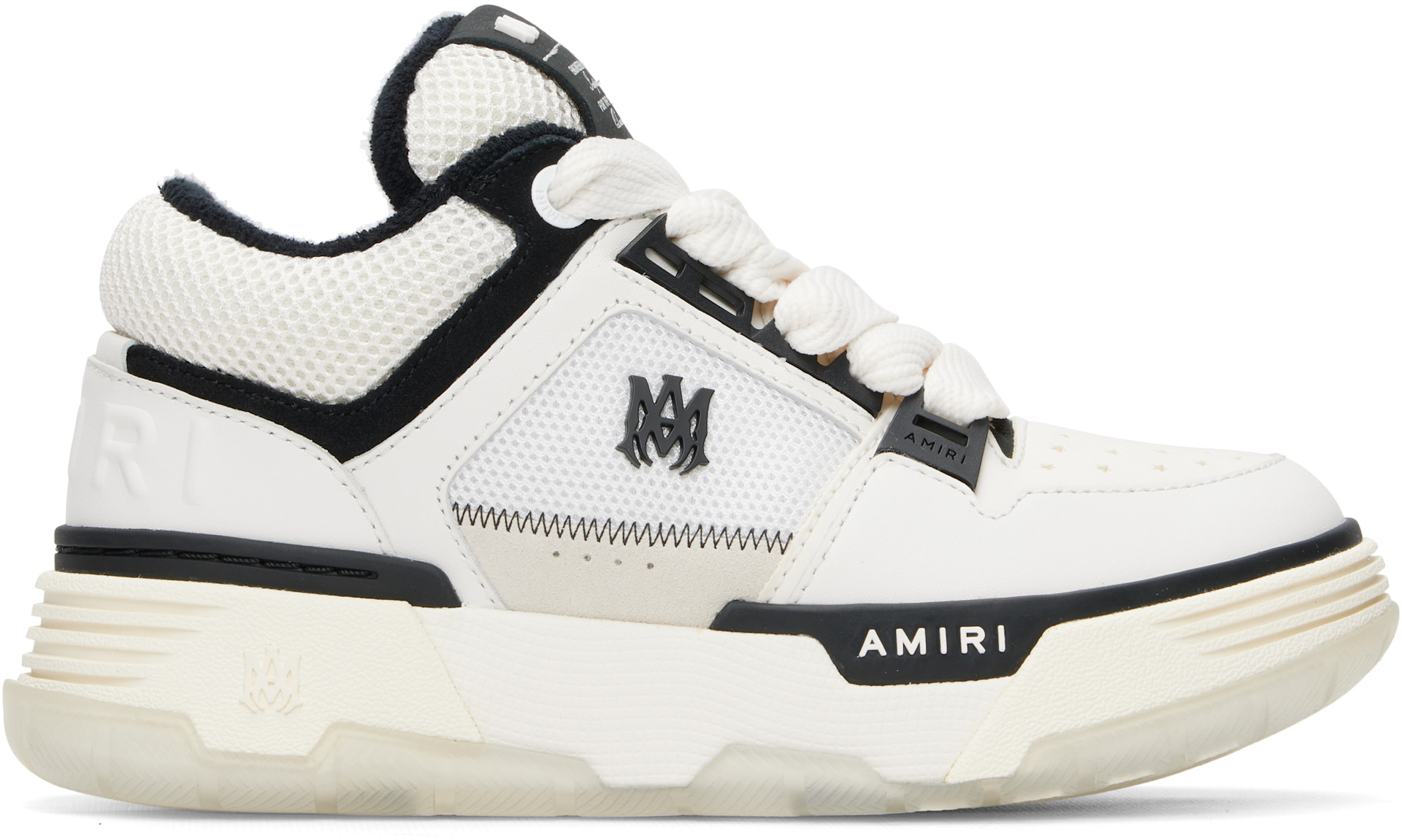 AMIRI - Baskets MA-1 blanc et noir