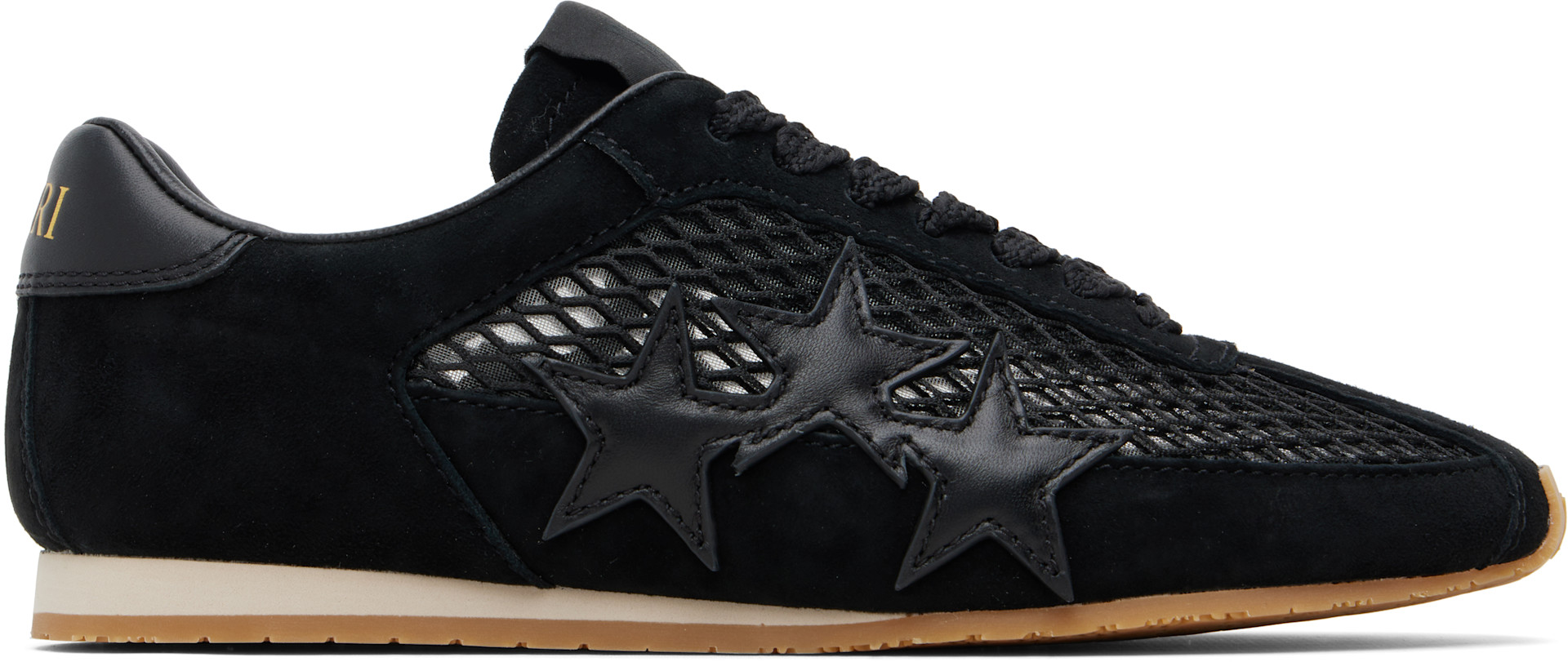 AMIRI - Baskets Pacific noires en filet