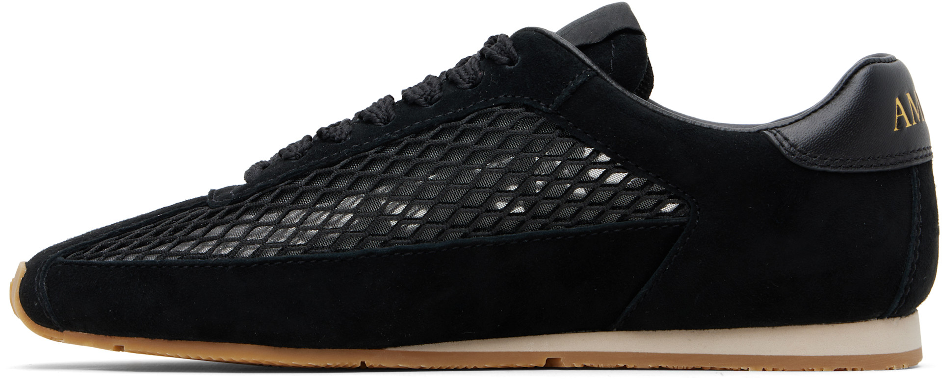 AMIRI - Baskets Pacific noires en filet